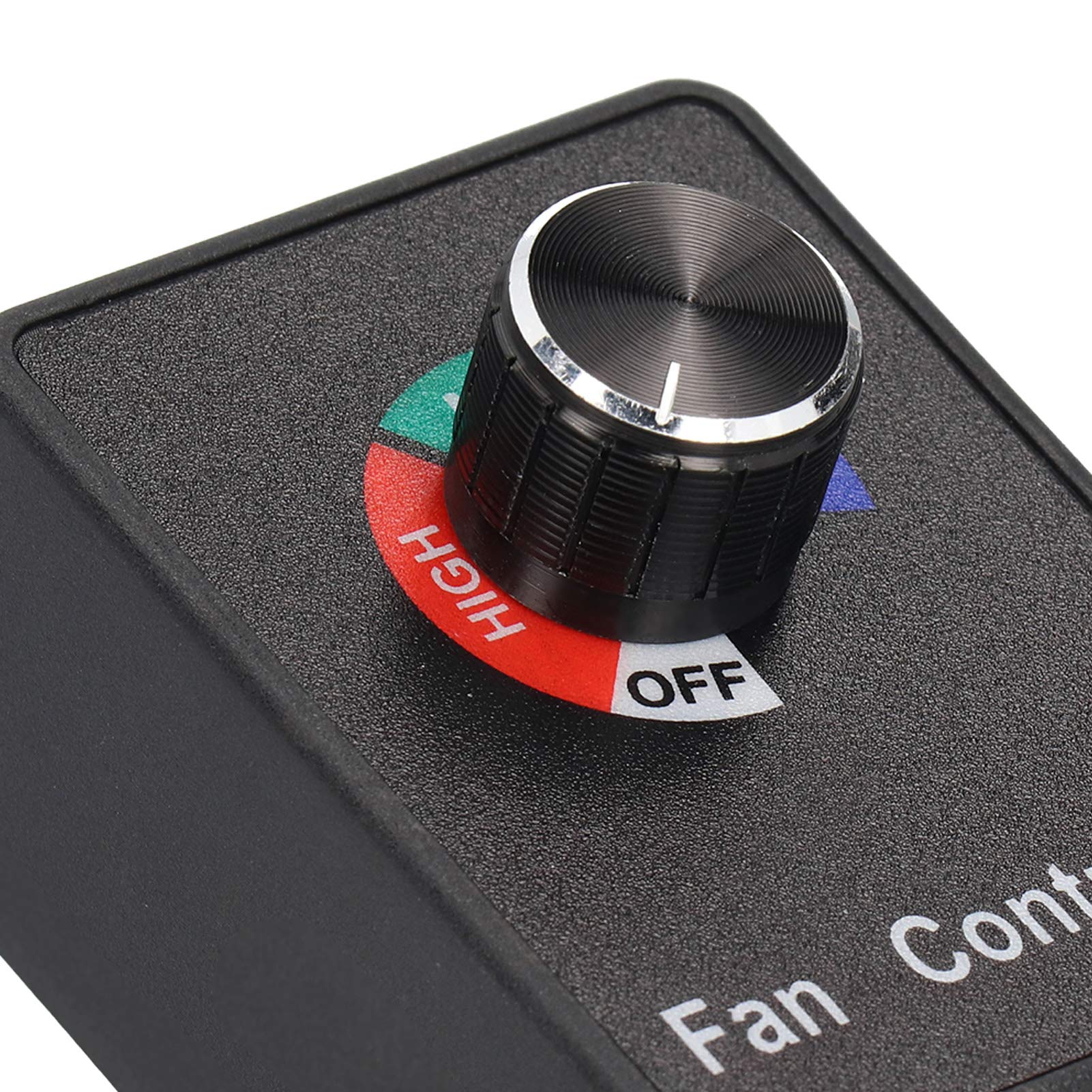 Variable Fan Speed Controller for HVAC & Ventilation - Stepless Adjuster with Pointer Display for Duct, Inline Fans & Blowers (120V) - Perfect for Home, Office & Industrial Ventilation Systems