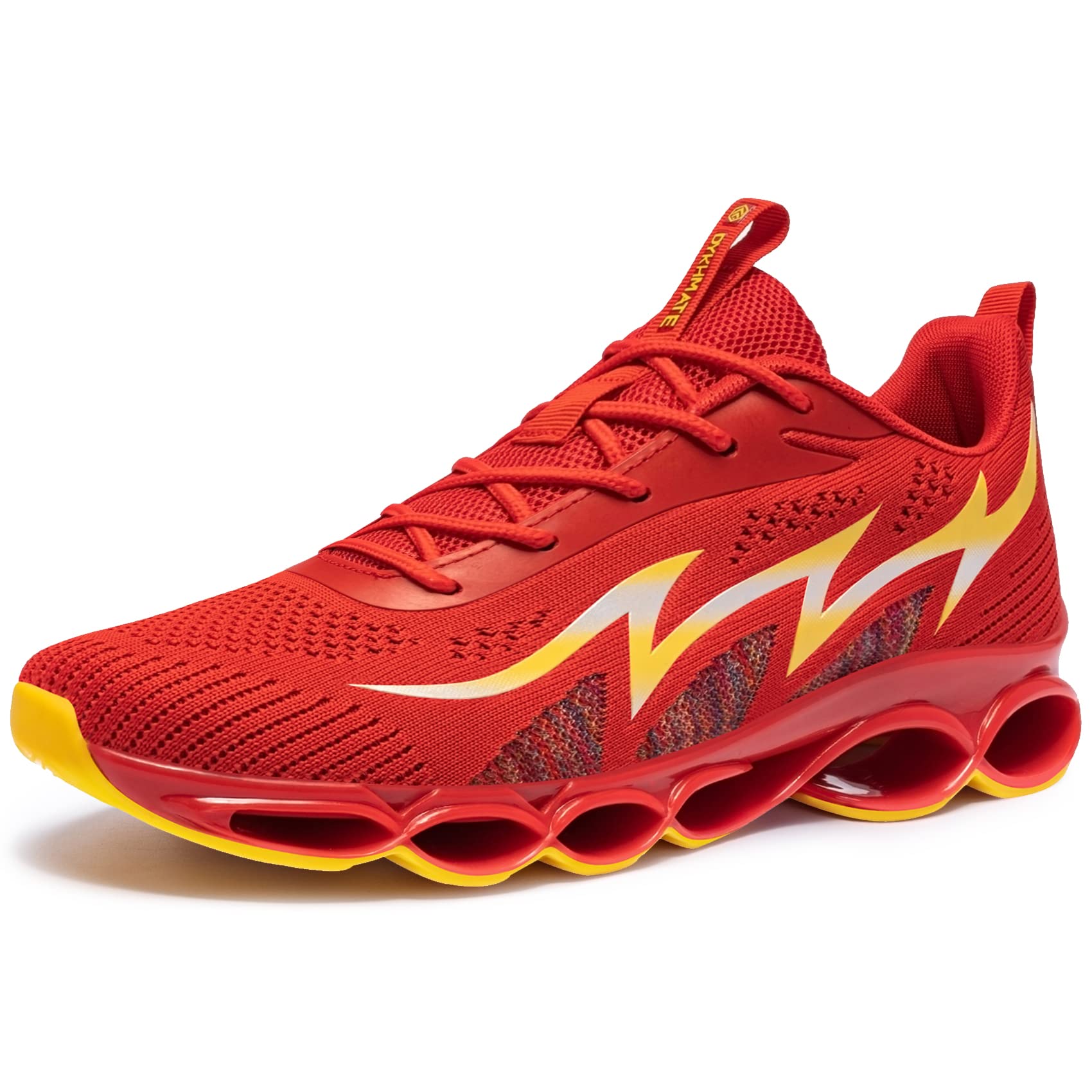 DYKHMATE Women's Breathable Slip-On Running Shoes - Lightweight Mesh Tennis Walking Sneakers for Gym, Workout & Athletic Activities | Perfect for Jogging, Training & Casual Wear