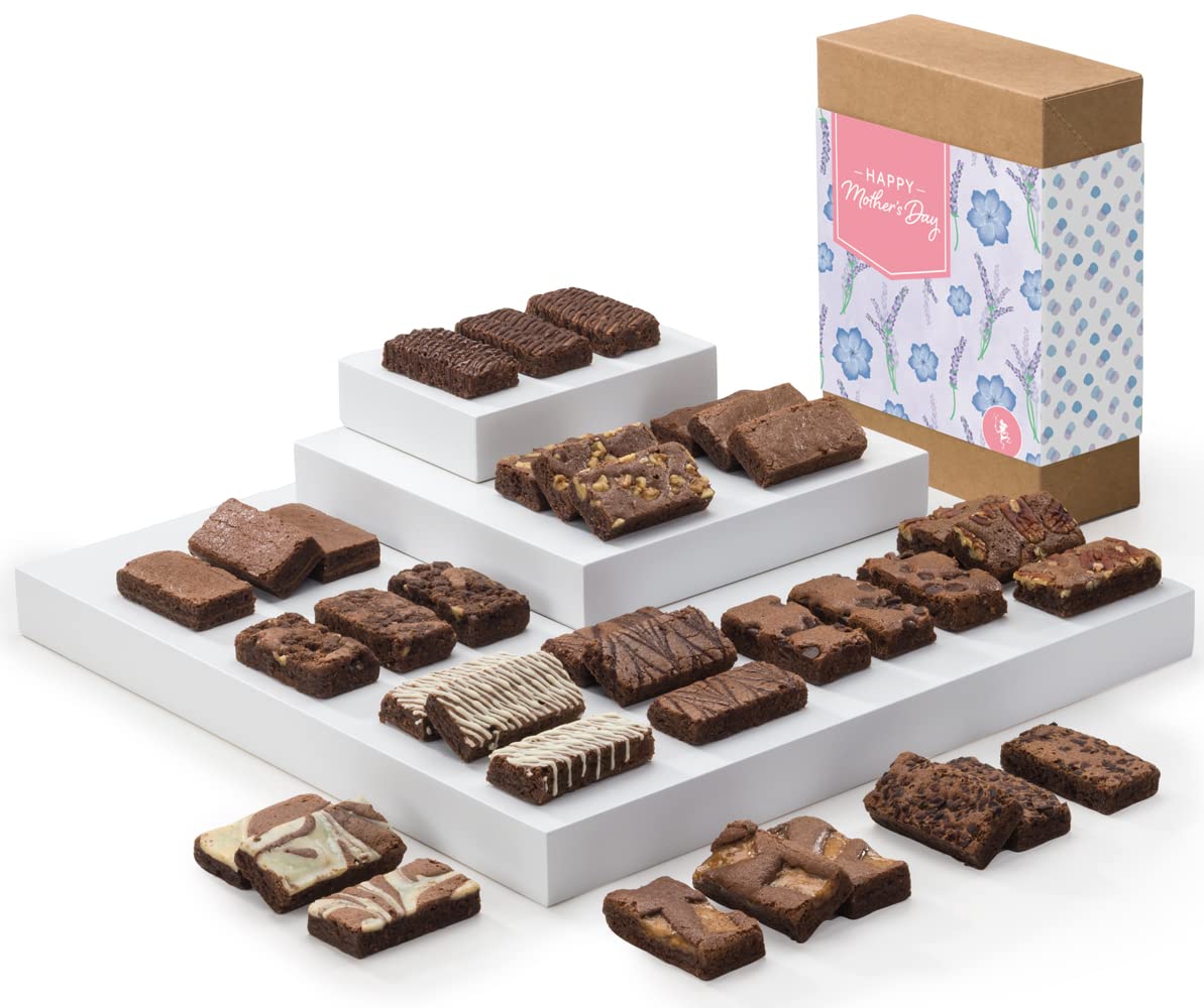 Gourmet Fairytale Brownies Gift Basket - 36 Individually Wrapped Chocolate Brownies (3