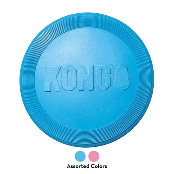 KONG Puppy Flyer Dog Toy - Durable Fetch & Chew Toy for Small Dogs - Perfect for Outdoor Play & Training