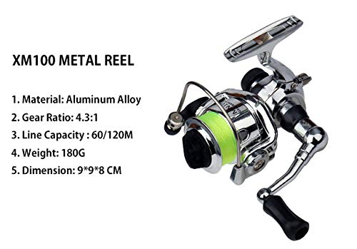 Portable Telescopic Fishing Rod and Spinning Reel Combo Kit - Mini Fishlike Design for Saltwater & Freshwater Fishing | Perfect for Travel, Camping, and Outdoor Adventures