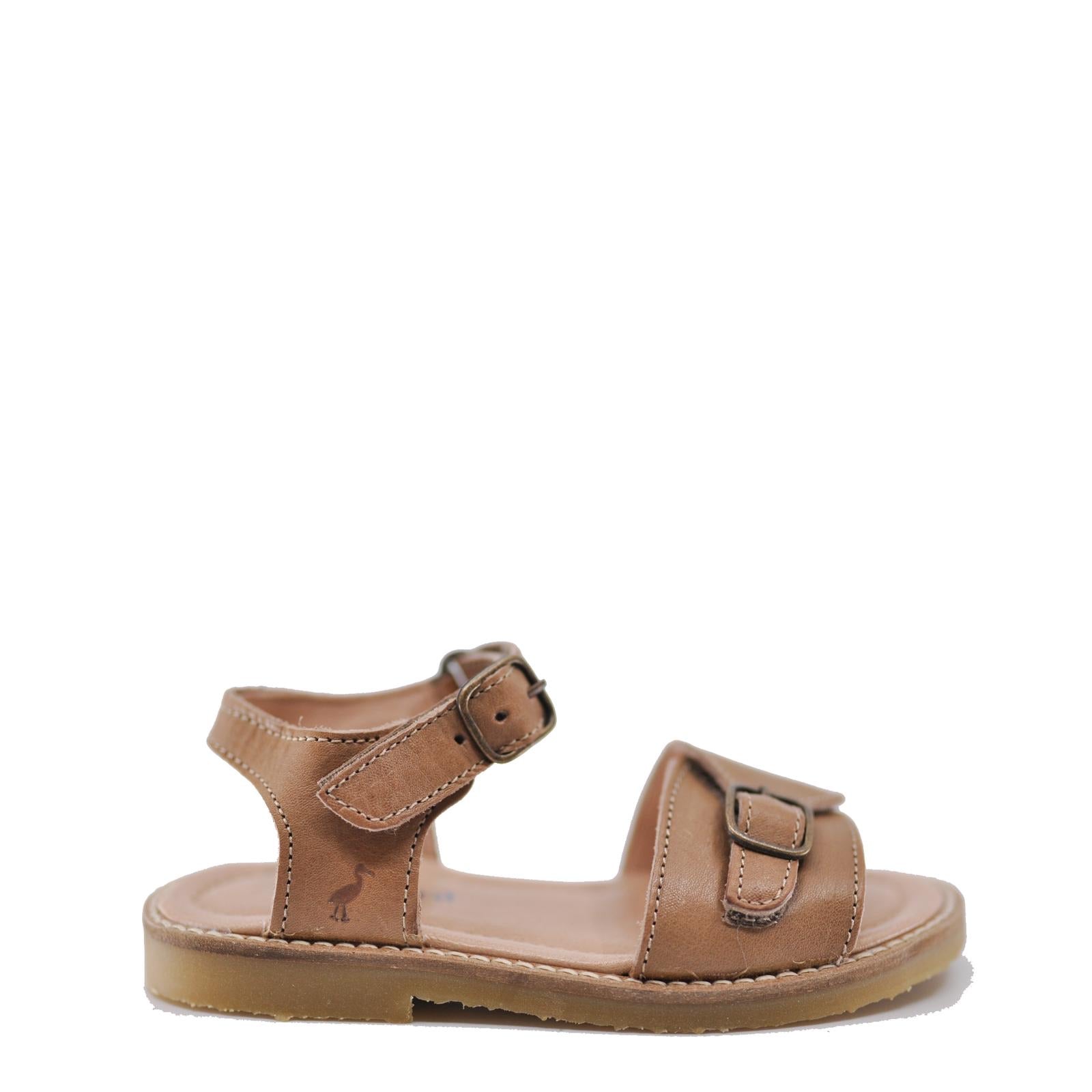 Petit Nord Women's Latte Velcro Sandals - Comfortable Slip-On Casual Shoes for Walking, Beach & Summer Outfits