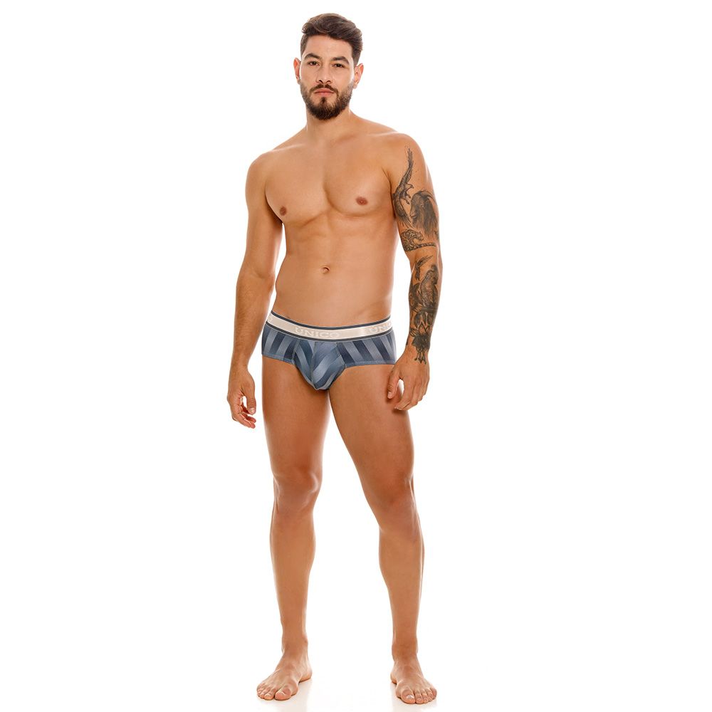 Unico Ejes Brief - Comfortable Men's Underwear for Everyday Wear, Workout & Travel | Soft & Breathable Cotton Boxer Briefs
