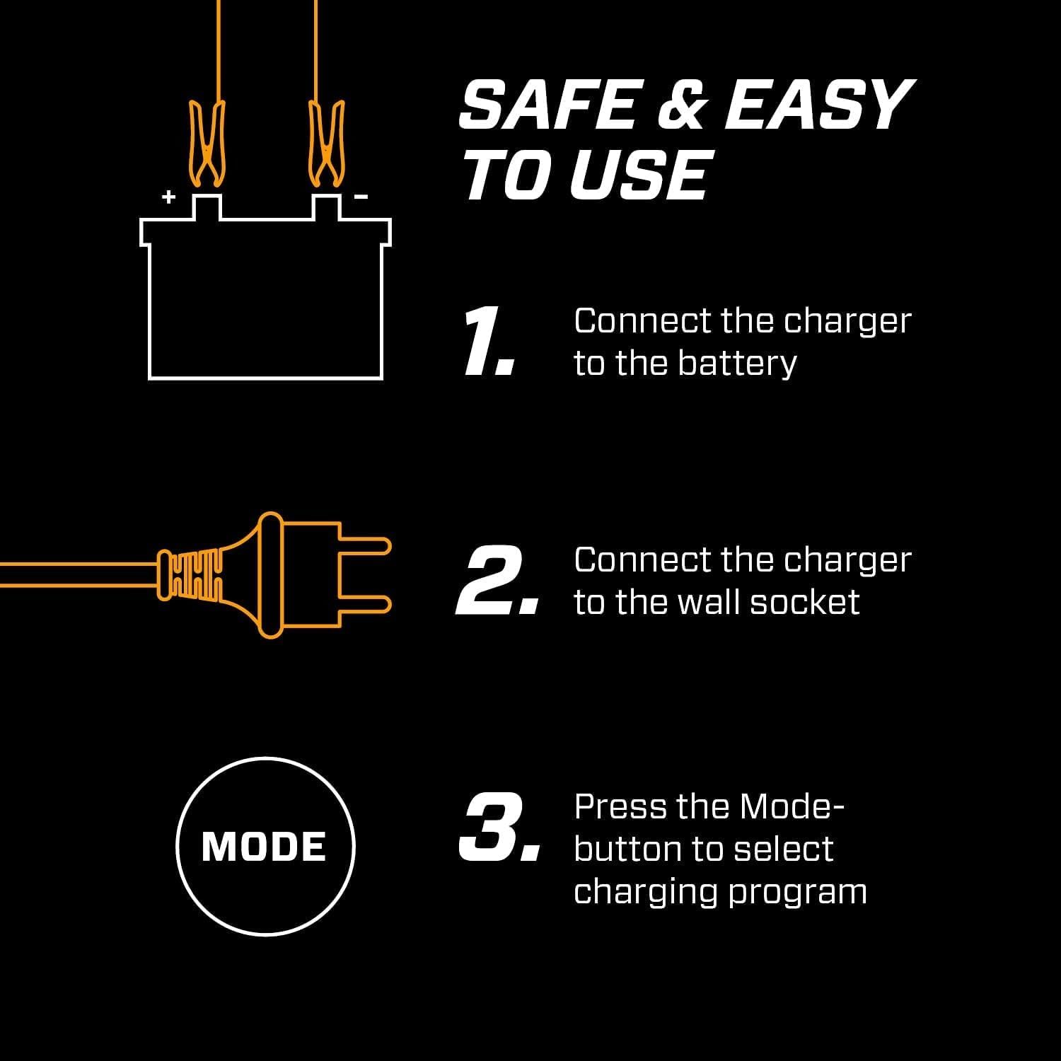 CTEK (40-255) CT5 Time To Go 12V Battery Charger & Maintainer - 12 Volt Car Battery Charger with Accessories for Automotive, Motorcycle, Boat & RV - Perfect for Winter Storage & Long-Term Maintenance