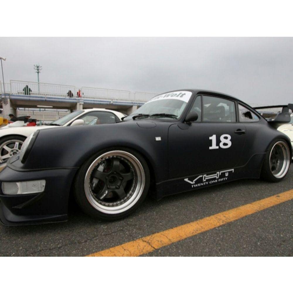 KPMF K75547 Matte Perfect Black Vinyl Car Wrap Film - 5ft x 20ft (100 sq/ft) - Premium Automotive Vinyl for Car Body Wrapping, Vehicle Customization & Decals