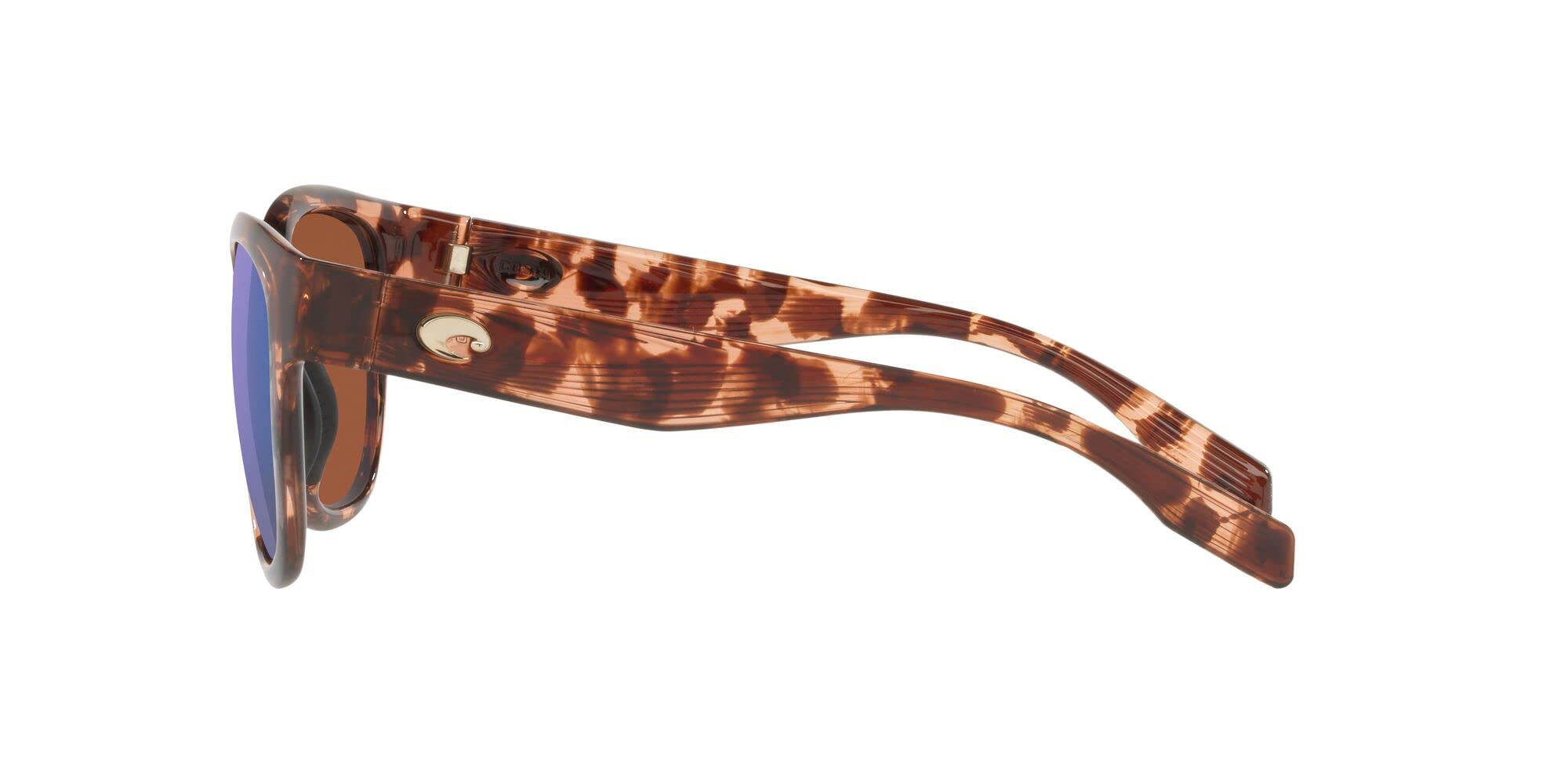 Costa Del Mar Women's Salina Rectangular Polarized Sunglasses UV Protection - Stylish & Durable for Beach, Driving & Outdoor Activities