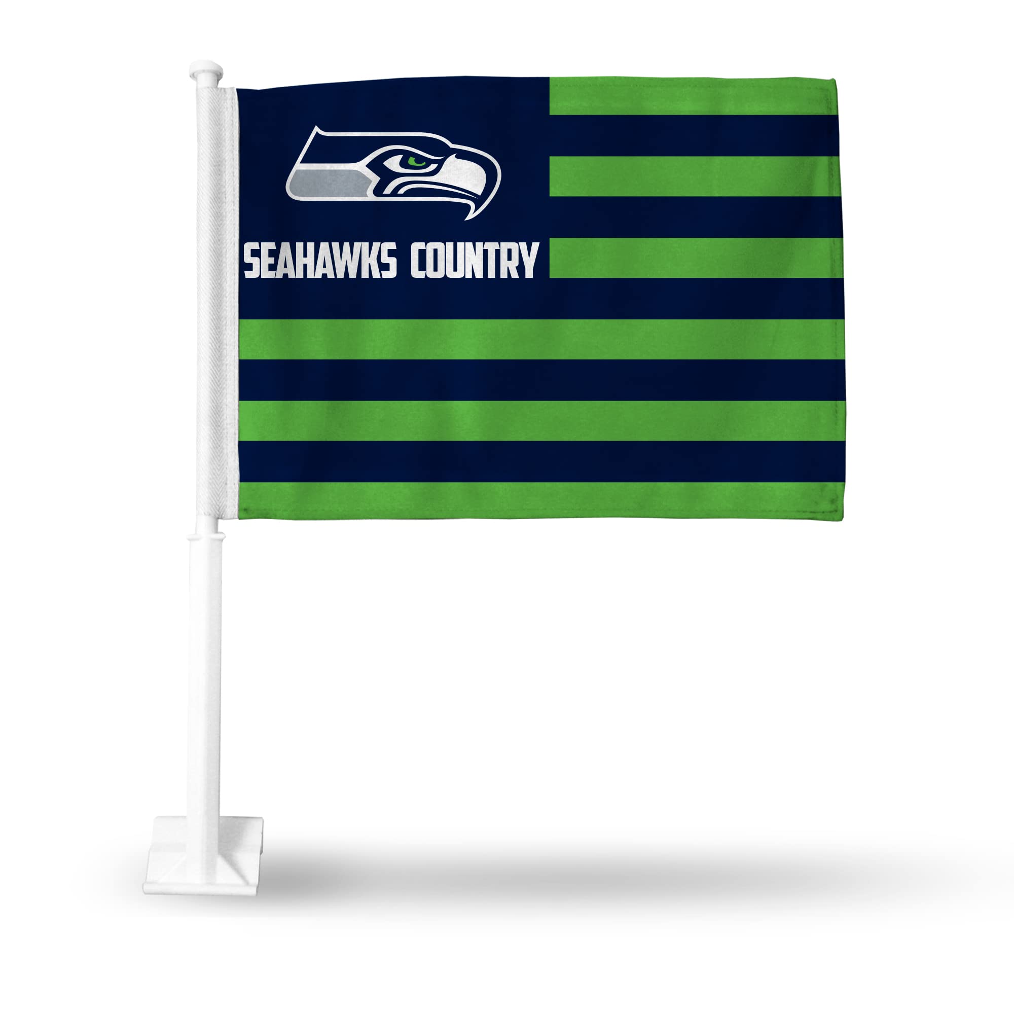 NFL Car Flag Double Sided - Premium Team Logo Car Accessory for Game Day, Tailgating & Road Trips - Officially Licensed Rico Industries