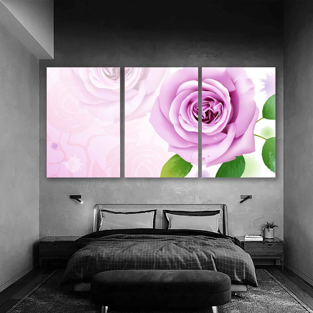 Wall26 3 Panel Canvas Wall Art - Blossoms Giclee Painting - 16