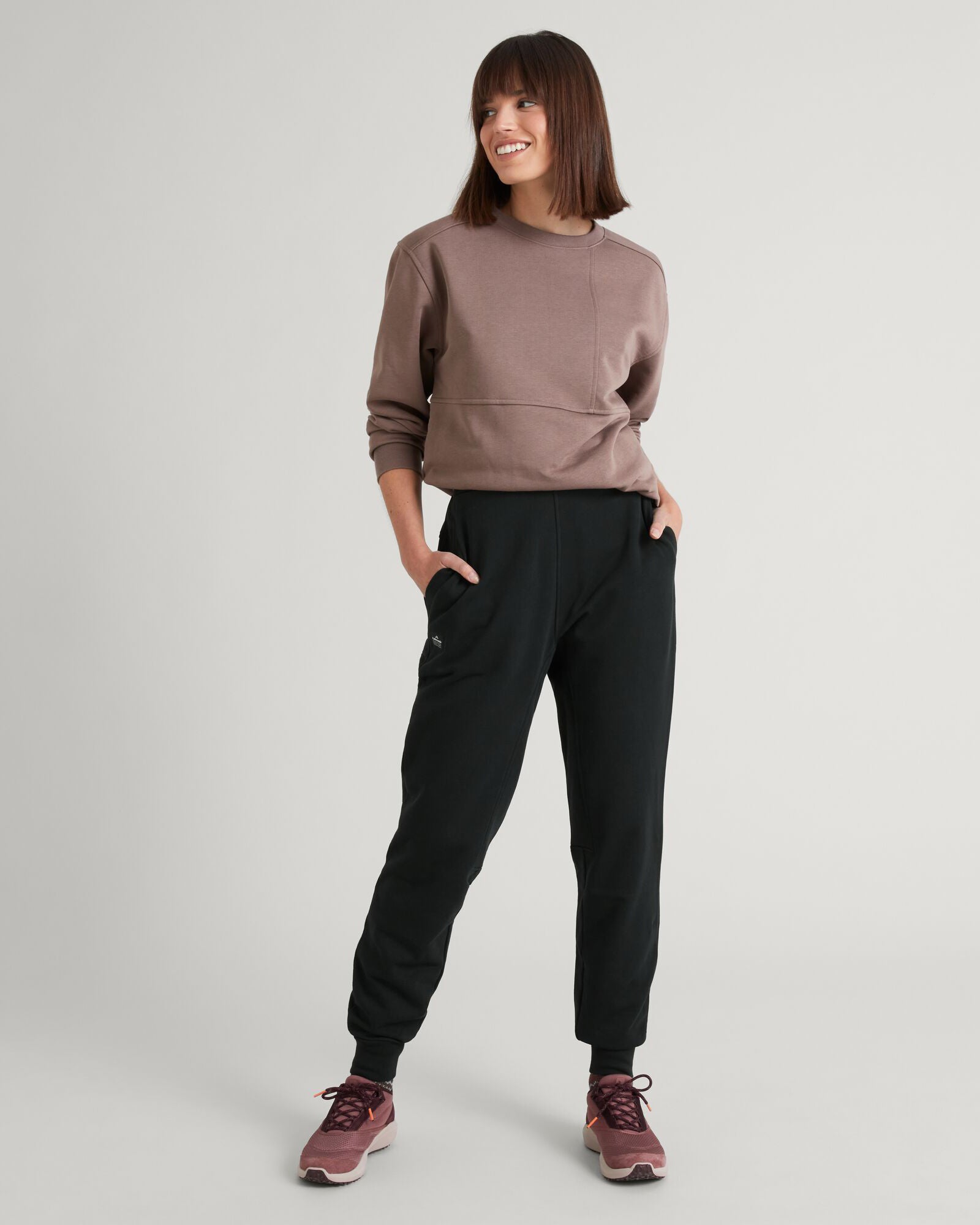ANY Time Sweats LT Unisex Joggers - Comfortable Casual Pants for Men & Women, Black - Perfect for Running, Yoga, Lounging & Everyday Wear