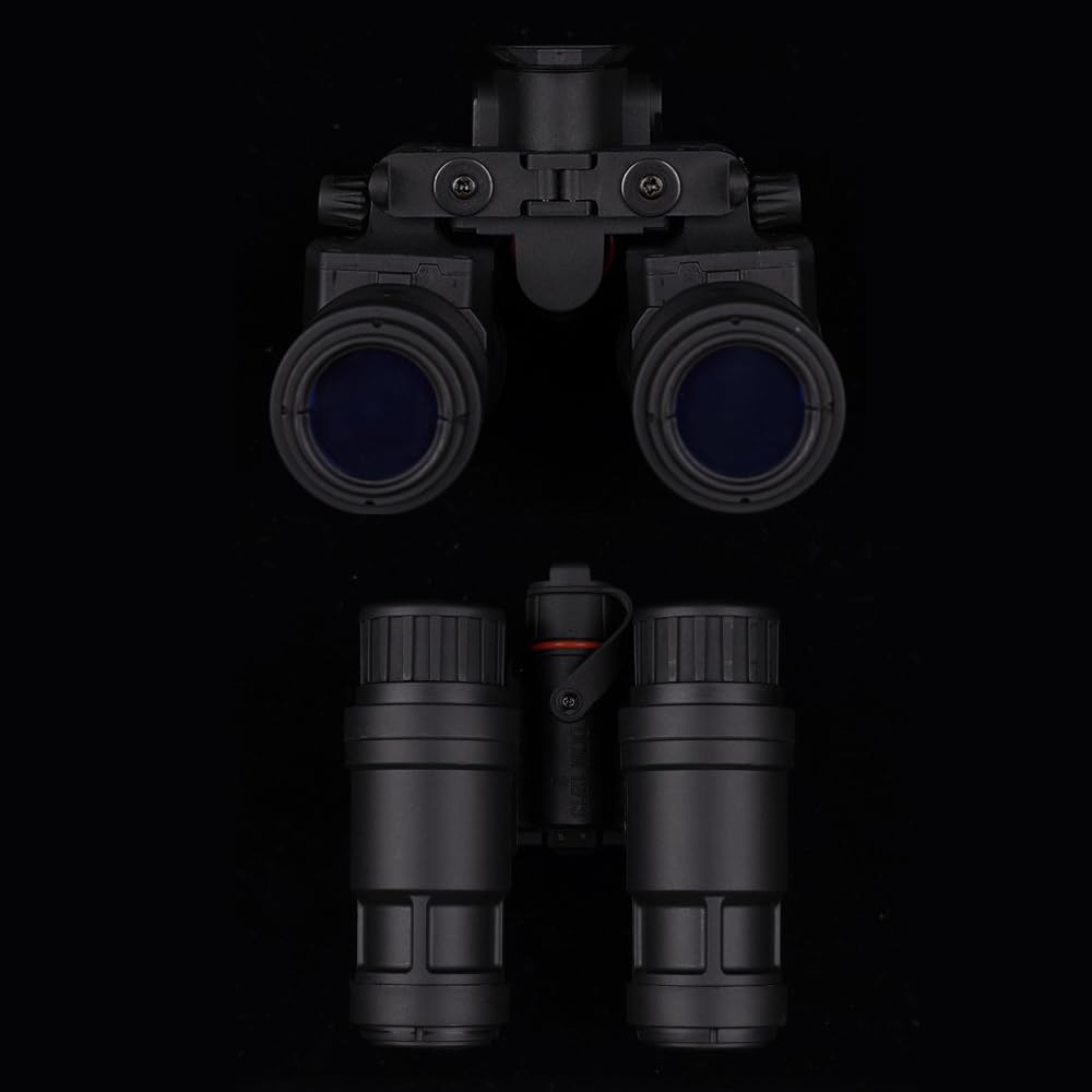 Tactical GPNVG-18 Dummy Night Vision Goggles - Realistic Helmet Mountable NVG Model for Military Cosplay, Airsoft & Tactical Display | Perfect for Halloween Costumes, Airsoft Battles & Military Collectors