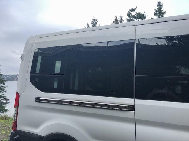 CRL Ford Transit 148/148EXT Passenger Side Middle Fixed Window (FW286R) - Replacement Auto Glass for Van & Shuttle Bus - Perfect for Fleet Maintenance & Vehicle Repair