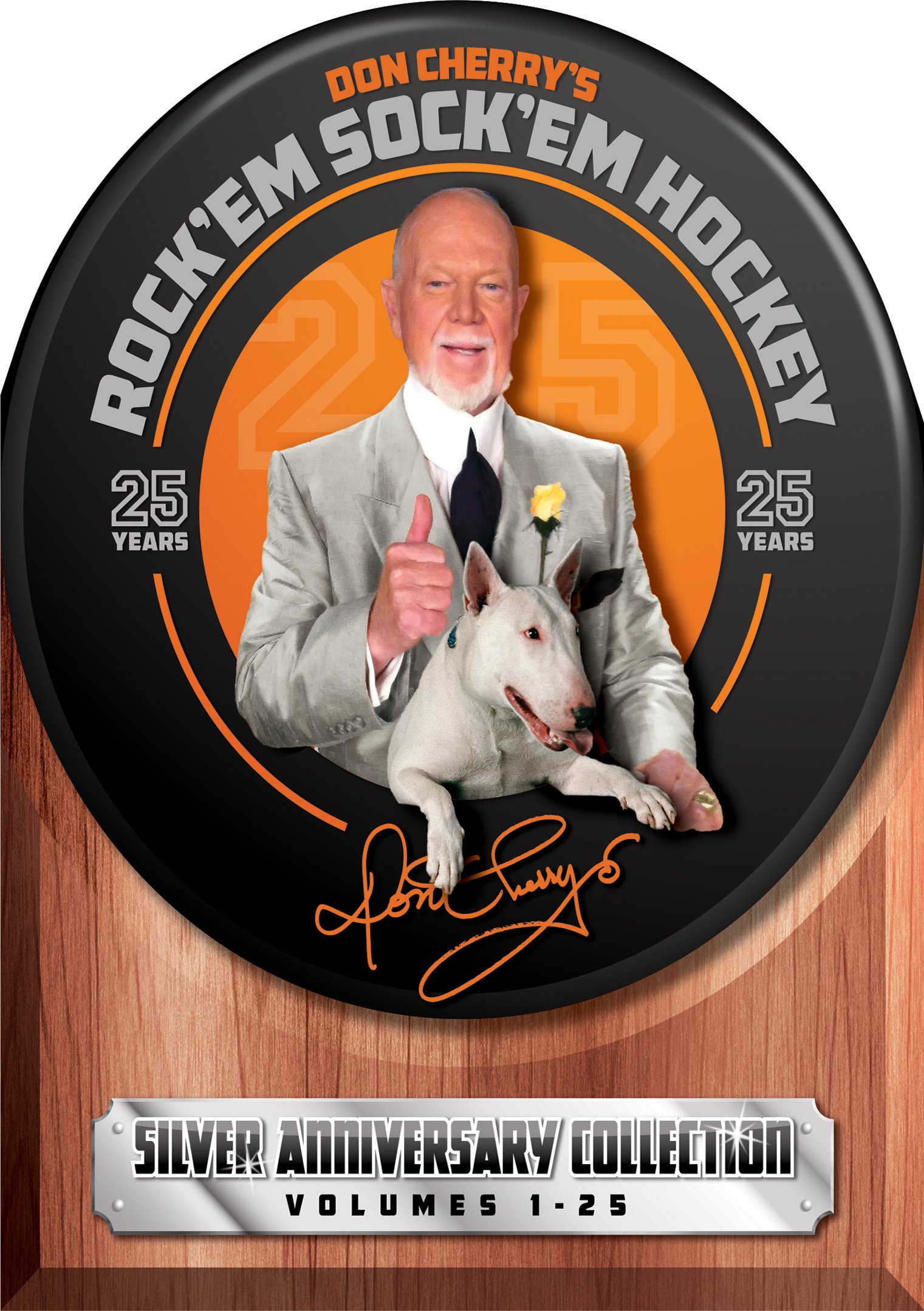 Don Cherry's Rock'em Sock'em Hockey 25th Anniversary DVD Gift Set - Perfect for Hockey Fans, Sports Collectors & Holiday Gifts