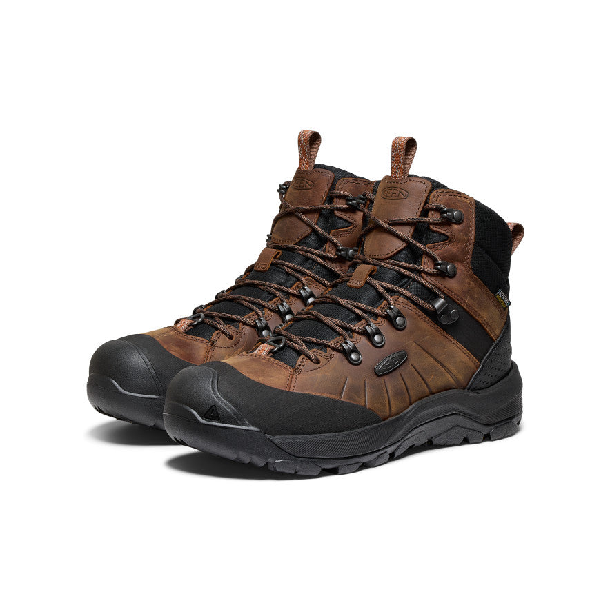 Men's Revel IV Polar Waterproof Winter Boots - Dark Earth/Caramel Cafe | Insulated Snow Boots for Hiking, Hunting & Cold Weather Outdoor Activities