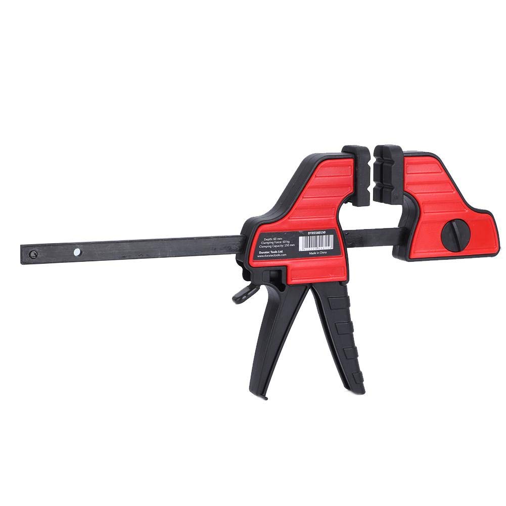 Omabeta 6-Inch Heavy Duty F Clamp for Woodworking - Durable Wood Gluing, Splicing & Clamping Tool - Perfect for DIY Projects, Carpentry & Furniture Making