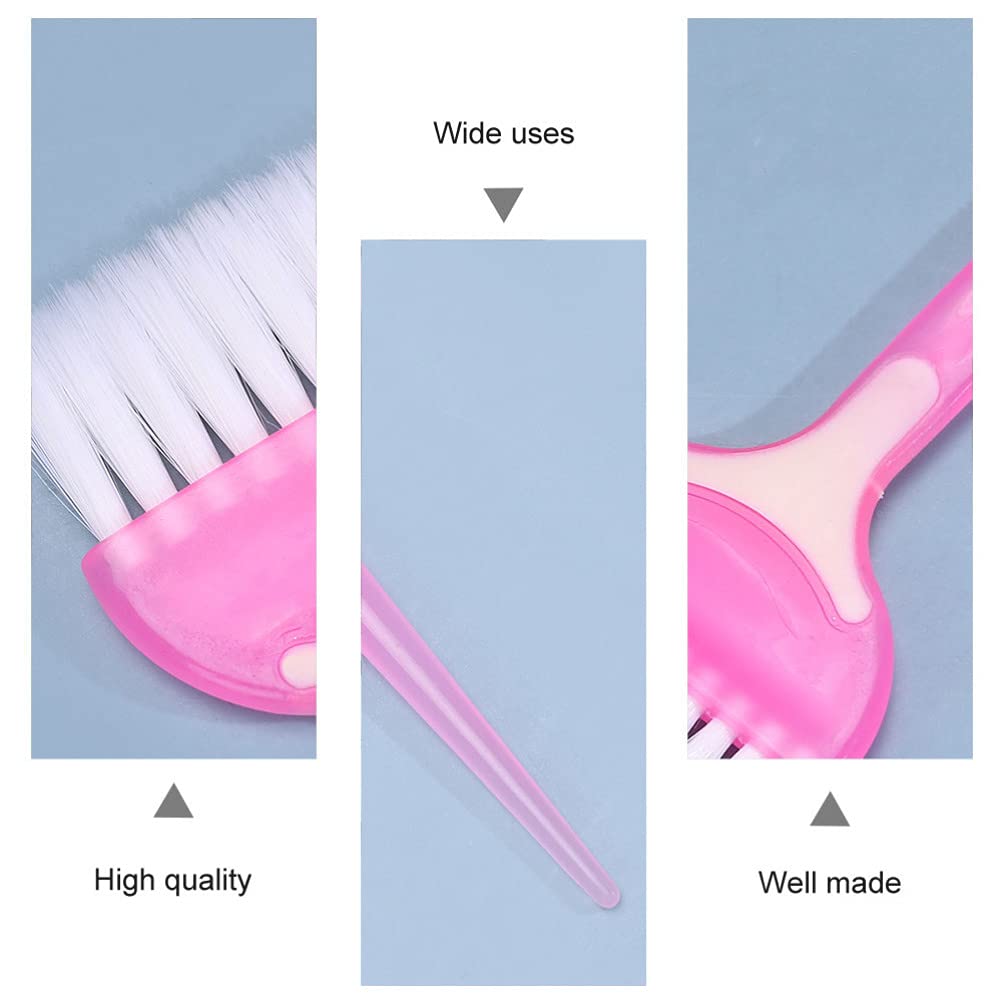 4pcs Hair Dye Combs & Brushes Set for Salon & Home Use