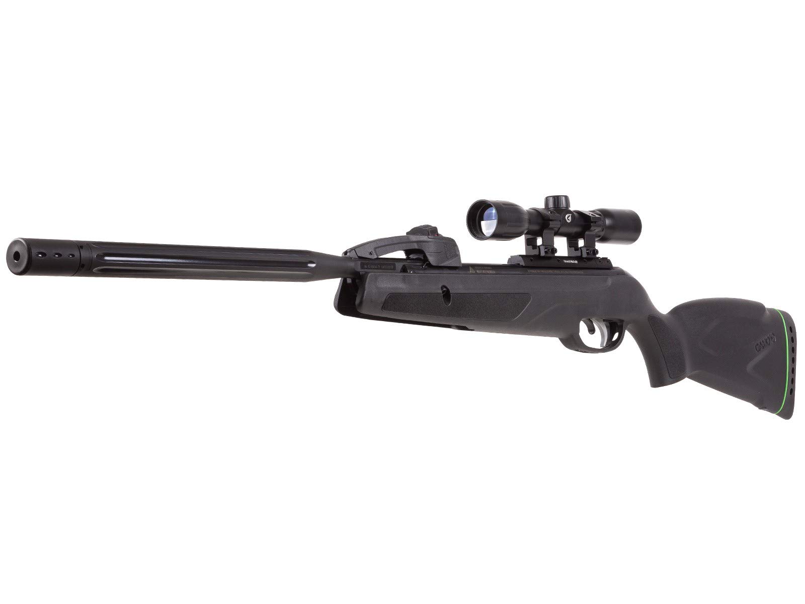 Gamo Swarm Whisper Multi-Shot Air Rifle - .22 Caliber Break Barrel Airgun with 10X Quick-Shot Technology - Ideal for Hunting, Pest Control & Target Shooting