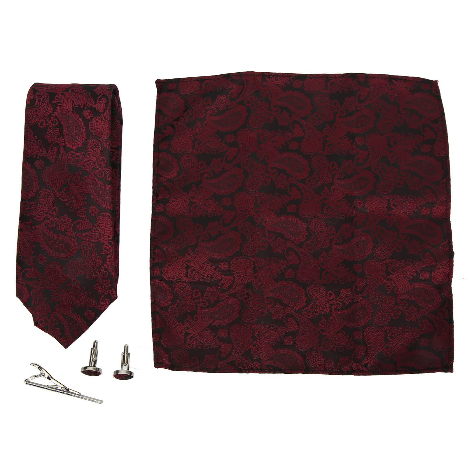 CHICIRIS Premium Polyester Yarn Men's Neckties - Elegant Wedding Ties & Gifts for Him - Perfect for Business, Formal Events & Special Occasions
