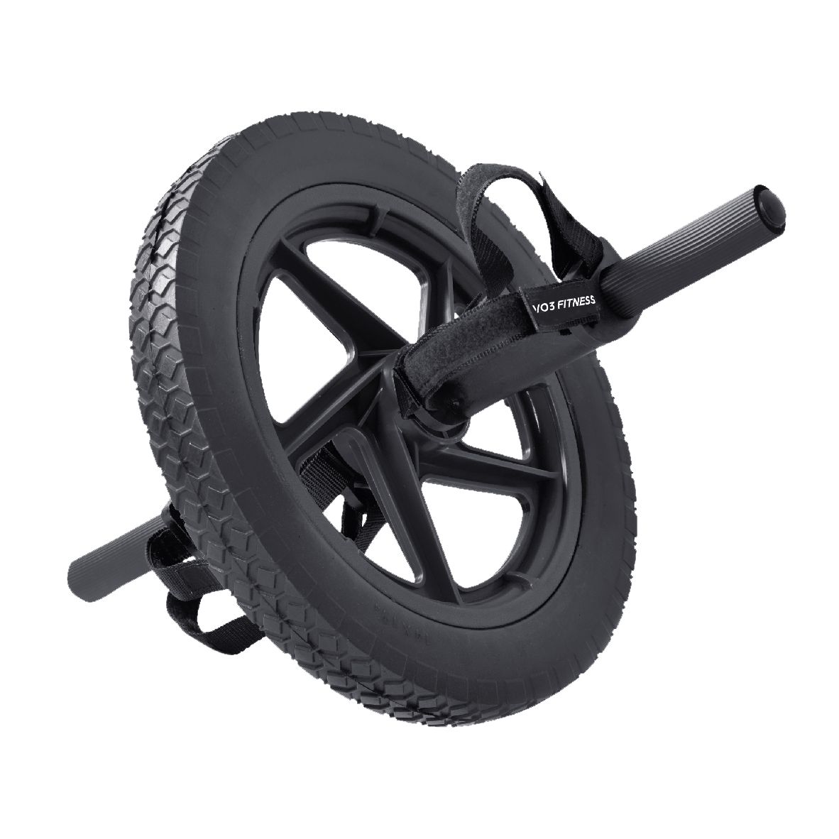 VO3 Power Ab Wheel Roller - Core Workout Equipment for Home Gym & Fitness Training - Strengthen Abs, Back & Core Muscles - Perfect for Home Workouts, CrossFit & Strength Training