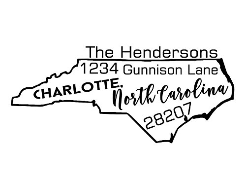 Custom Self-Inking Rubber Stamp - Personalized Return Address Stamp for Wedding Invitations, Business Mail & Home Use - Perfect for Bridal Shower Gifts, Thank You Cards & Envelopes
