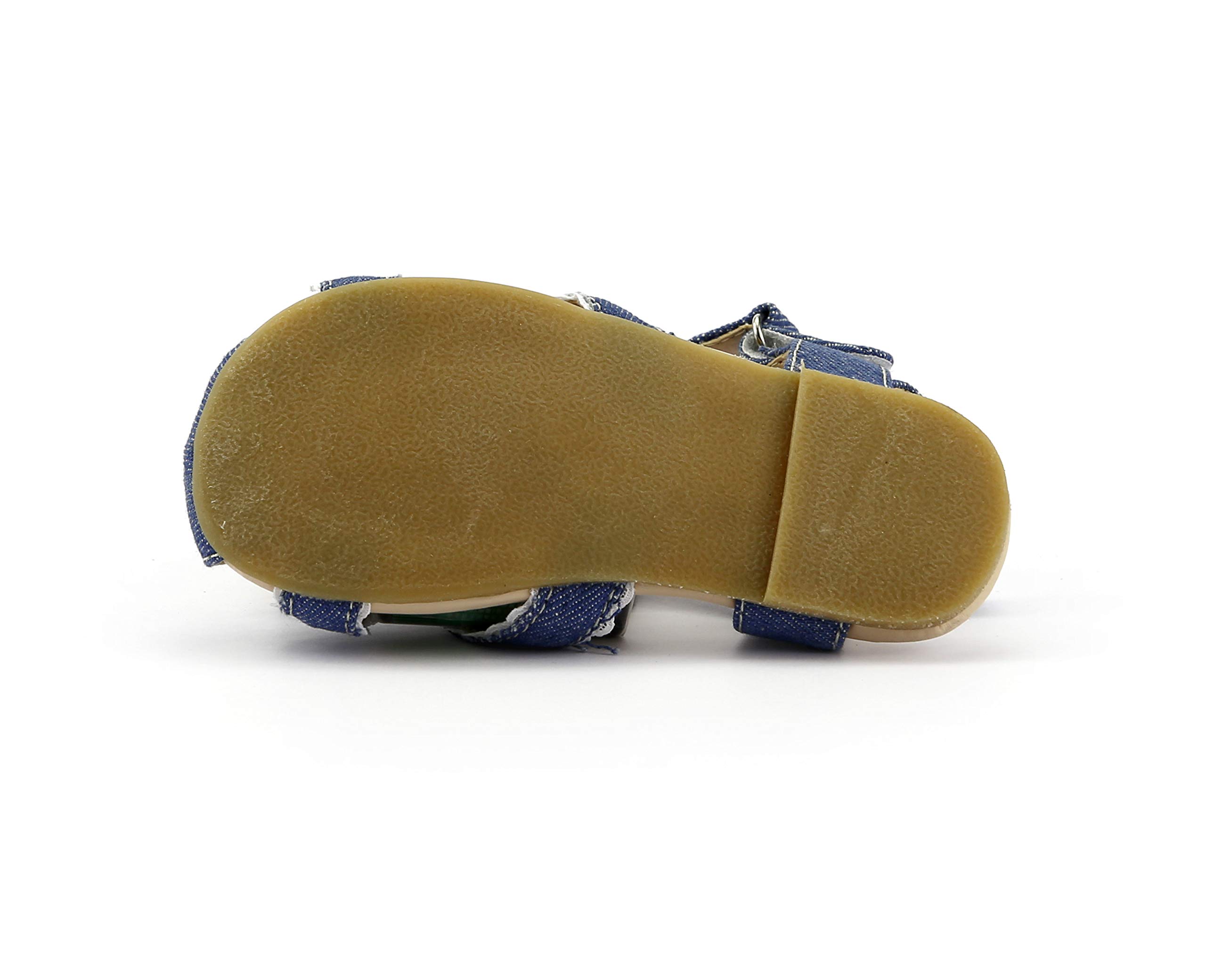 Girl's Summer Strap Sandals - Flat Comfortable Outdoor Sandals for Toddler & Little Kids | Perfect for Beach, Park & Playdates