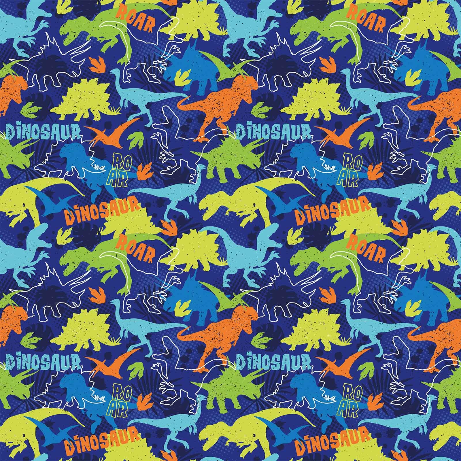 Dinosaur Wrapping Paper Rolls - 3 Rolls 17x120 Inch Birthday Gift Wrap for Kids, Boys & Girls | Dinosaur Theme Party Supplies | Perfect for Birthday Presents, Christmas Gifts & Special Occasions