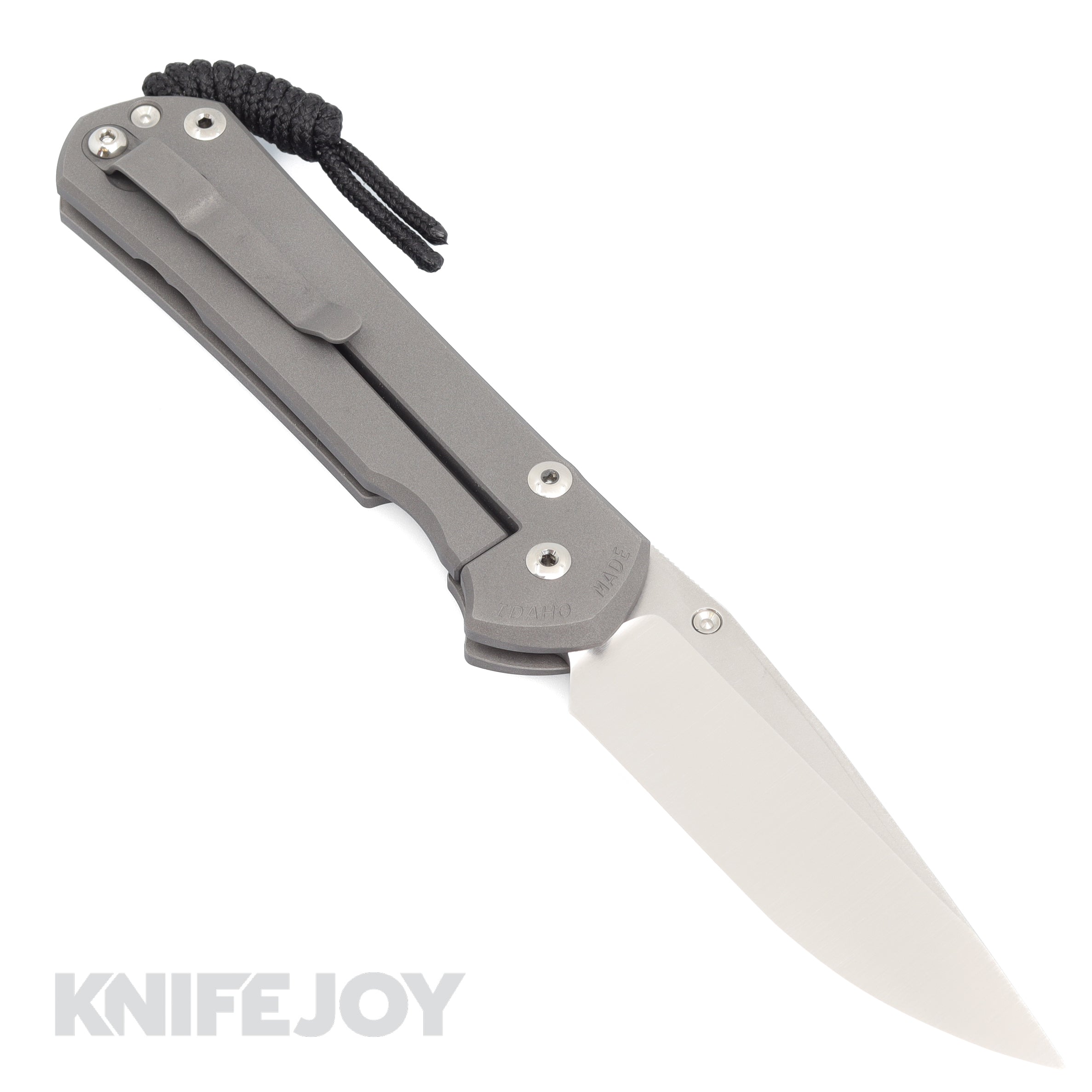 Chris Reeve Knives Large Sebenza 31 Drop Point Magnacut Blade with Unique Graphic Titanium Handles - Premium EDC Folding Knife for Outdoor Camping, Hunting & Survival