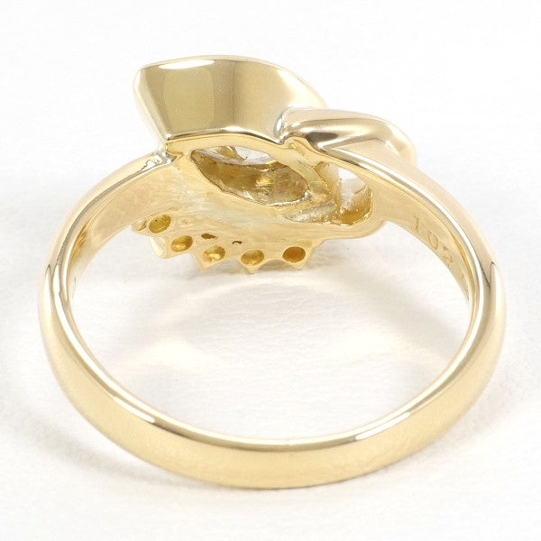18K Yellow Gold Brown Diamond Ring for Women - Elegant & Luxurious Jewelry Gift for Anniversary, Engagement, or Special Occasions
