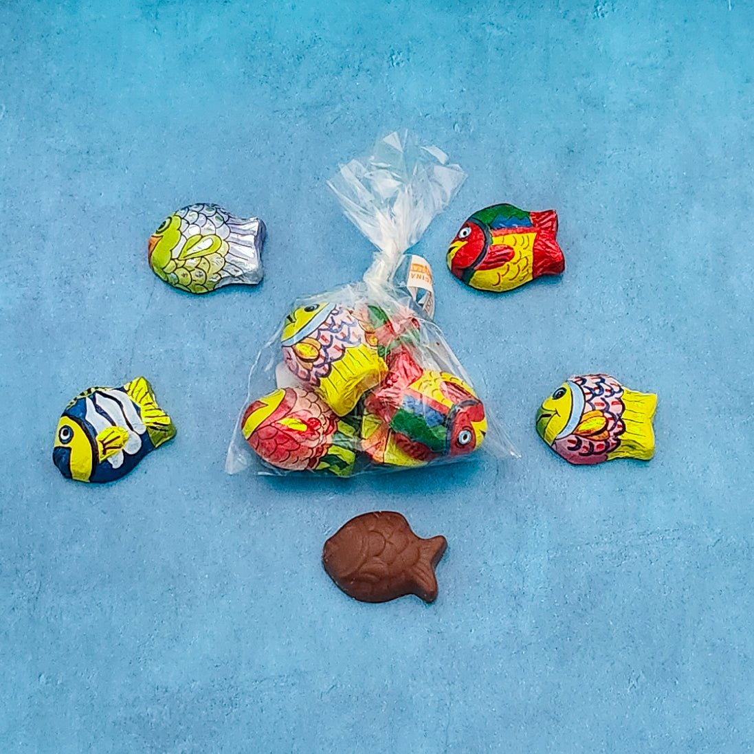 Premium Foiled Milk Chocolate Fish - Delicious Sweet Treat for Gifts, Parties & Desserts | Perfect for Easter, Christmas & Birthday Celebrations