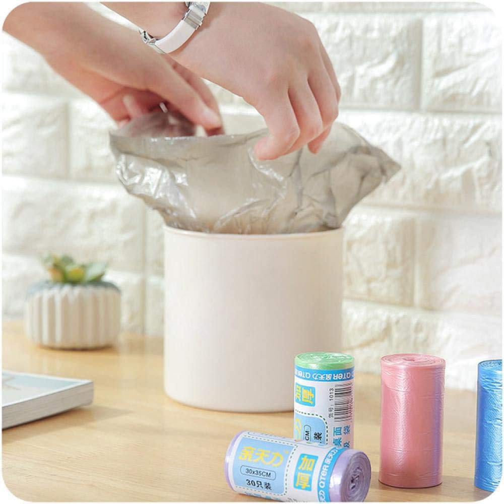 150 Count 2 Gallon Trash Bags - Heavy Duty Small Trash Bags for Bathroom, Office & Kitchen Waste Disposal | Perfect for Small Trash Cans & Wastebaskets