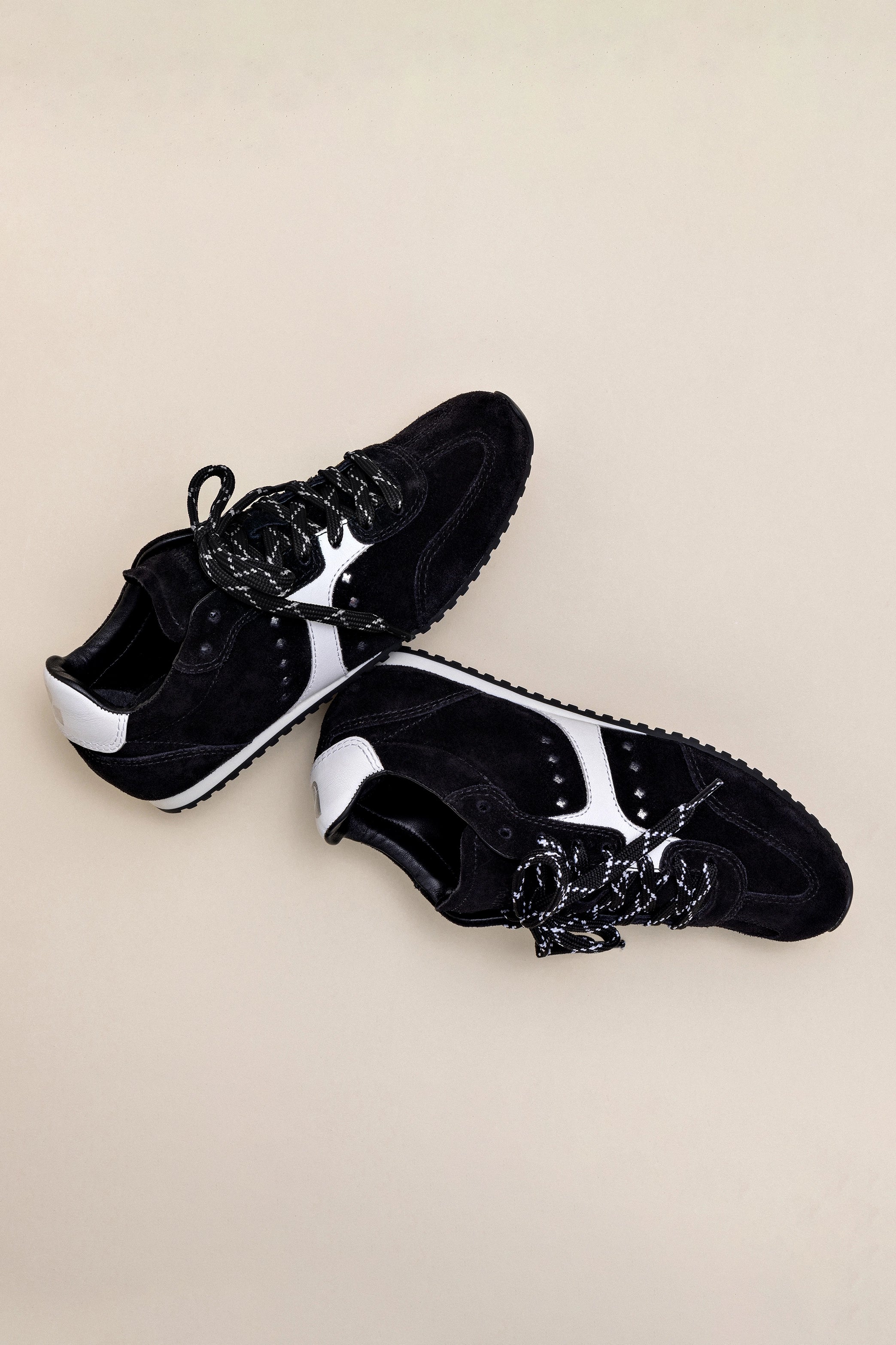 Premium Black Suede Stella Sneakers - Women's Fashion Casual Shoes for Walking, Work & Everyday Comfort | Trendy Slip-On Loafers for Office, Travel & Street Style