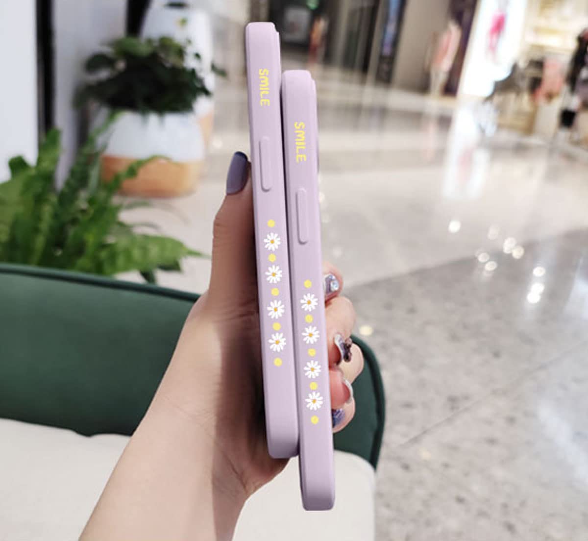 Cute Daisy Pattern Galaxy Note 20 Ultra Case - Shockproof TPU Bumper with Full Camera Lens Protection | Liquid Silicone Protective Cover for Samsung Galaxy Note 20 Ultra 5G 6.9 Inch (Grey) | Perfect for Everyday Use, Travel & Outdoor Activities