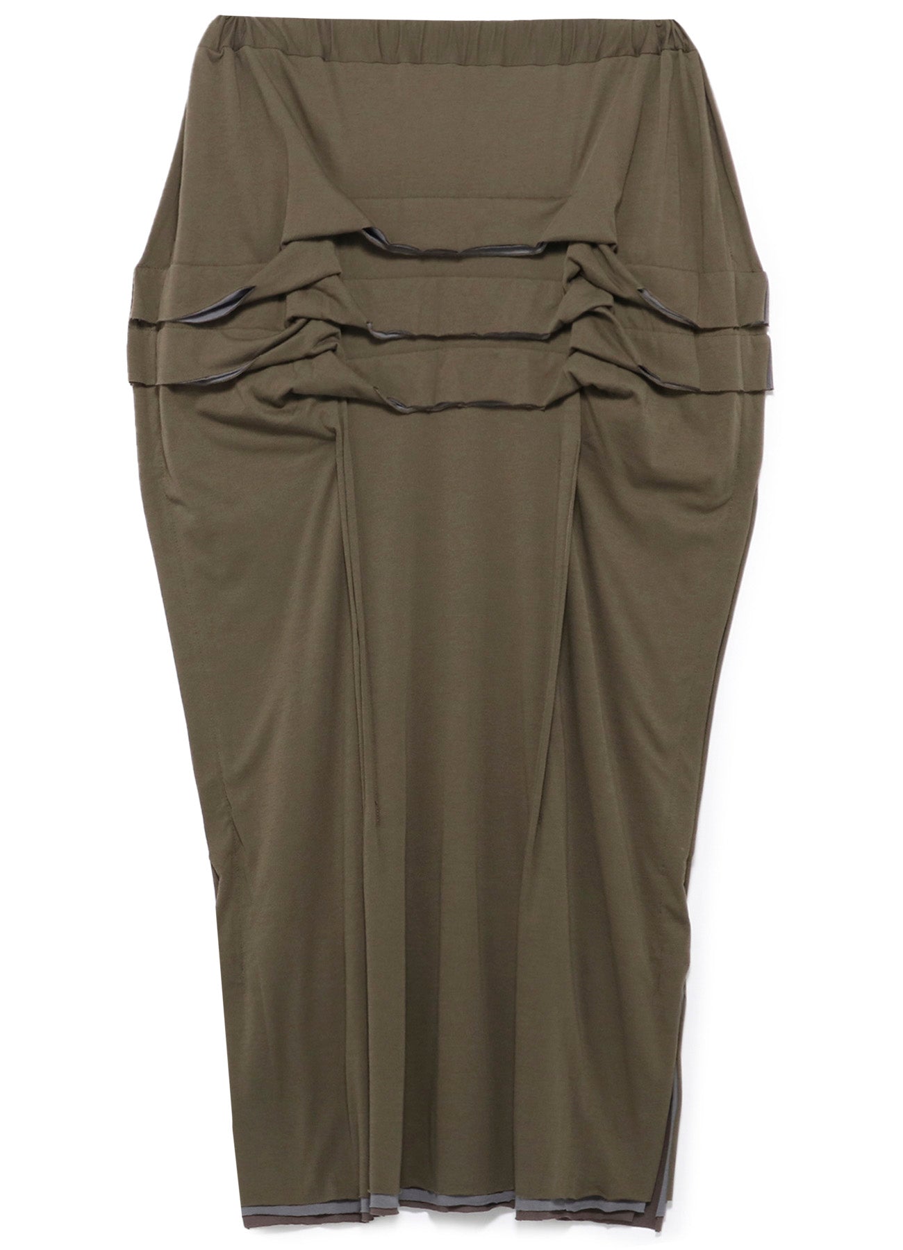 High Gauge Jersey Combo Tuck Skirt for Women - Stretchy Comfort Fit A-Line Mini Skirt - Perfect for Casual Wear, Office Outfits & Date Nights
