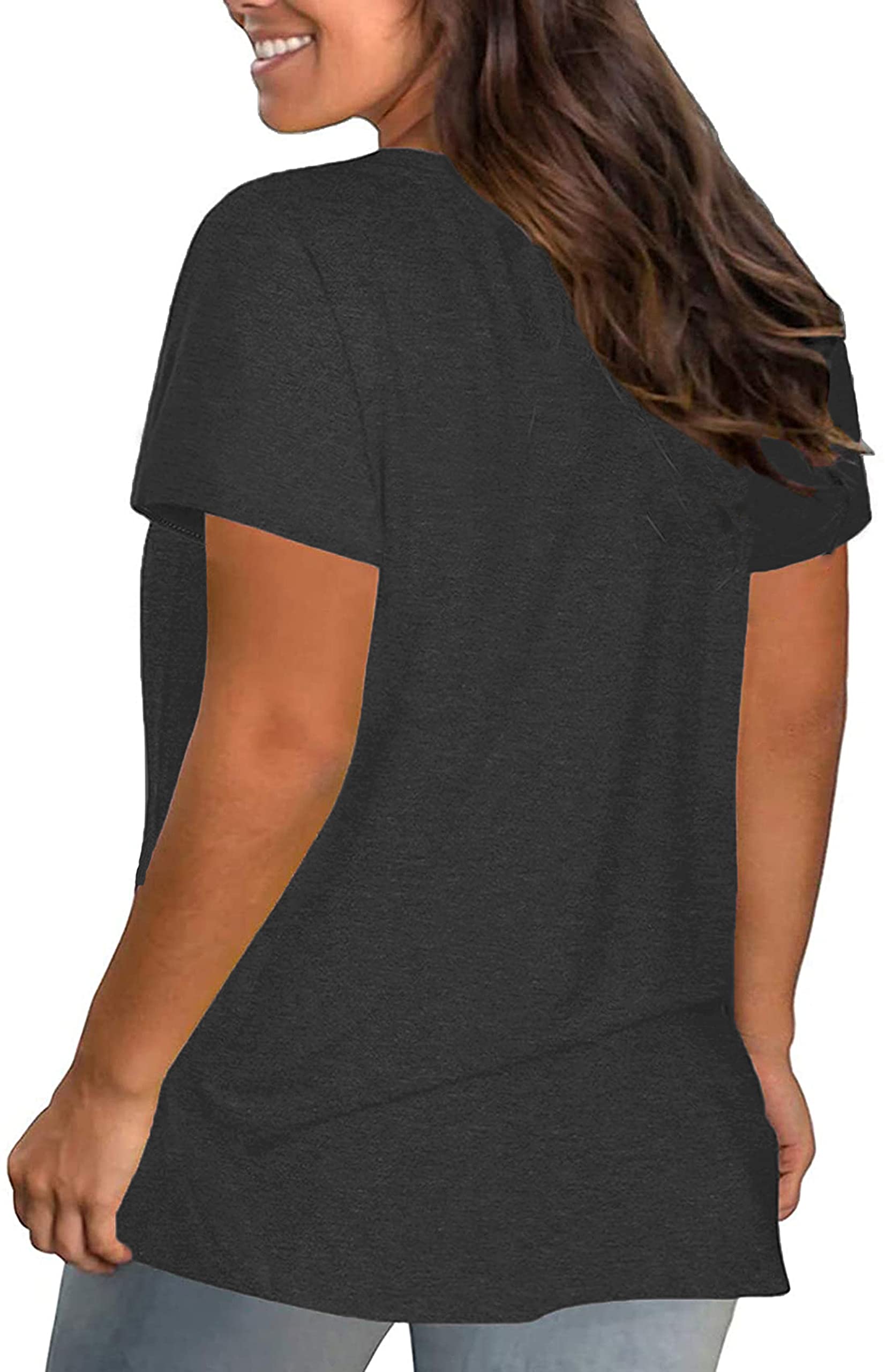 **Merry and Bright Christmas Plus Size Shirt for Women - Oversized Holiday Tee, Festive Fall Tops - Perfect for Holiday Parties, Family Gatherings & Cozy Winter Outfits**