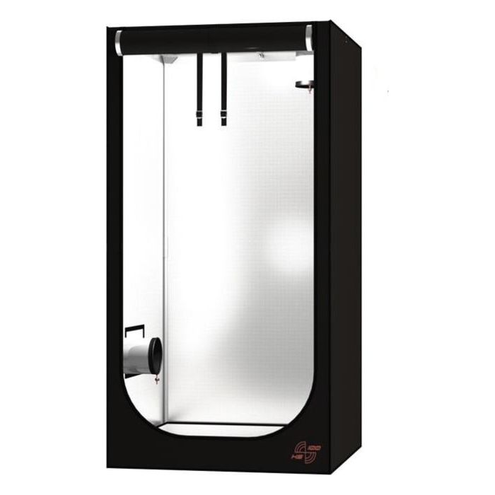 Secret Jardin Hydro Shoot V2 100 3x3x6.8ft Hydroponic Grow Tent Kit for Indoor Plants - Perfect for Home Gardening, Seed Starting & Hydroponics System Setup