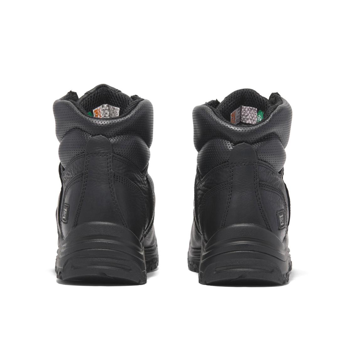 Titan 6 Inch Composite Toe Work Boots for Men - Black Safety Shoes for Construction, Warehouse & Outdoor Work | ASTM F2413 Certified
