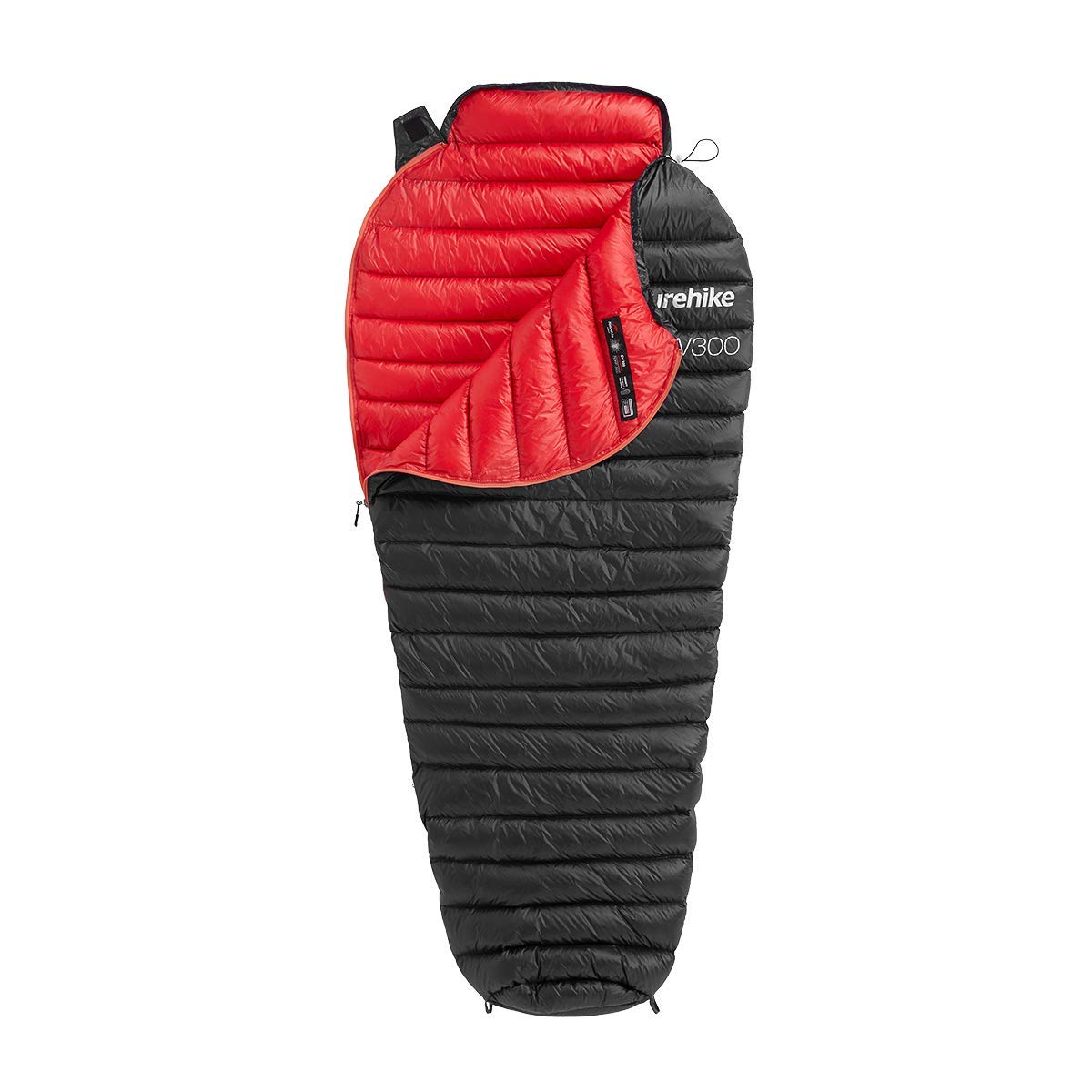 Naturehike 0 Degree Mummy Goose Down Sleeping Bag - Ultralight & Compact for Adults - Perfect for Winter Camping, Hiking, Backpacking & Cold Weather Adventures