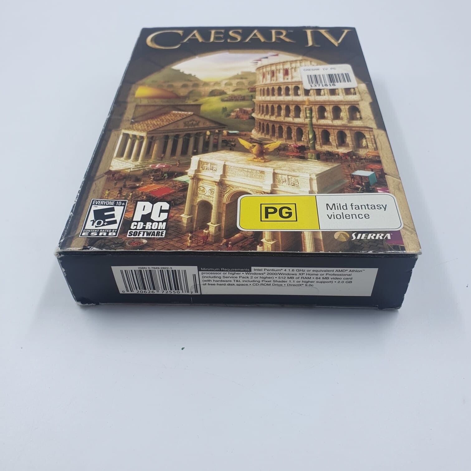 Caesar IV PC Game - Classic Strategy Simulation Game for Windows - Perfect for History Buffs & Strategy Gamers