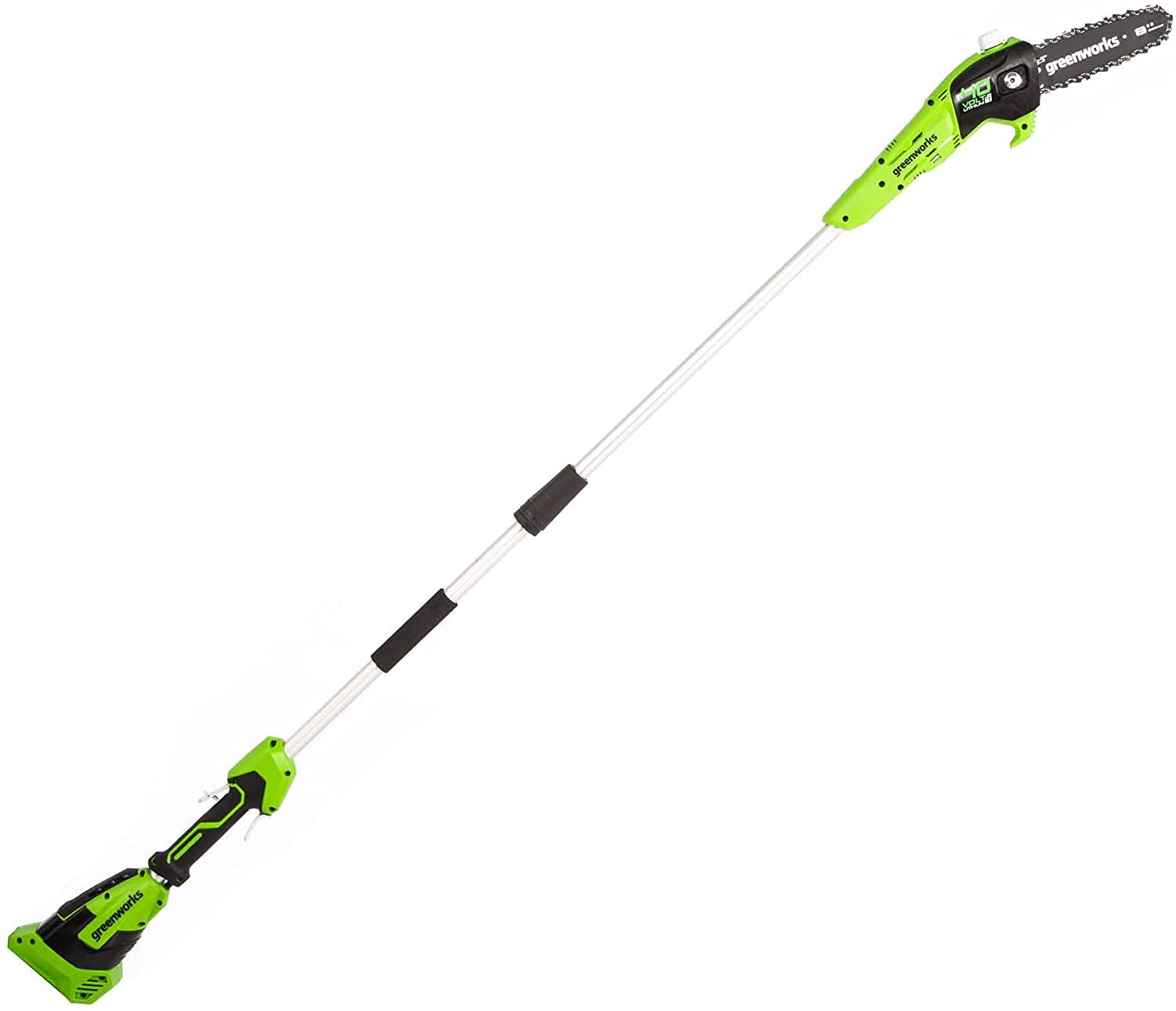 Greenworks 40V 8-Inch Cordless Pole Saw - Lightweight Battery-Powered Tree Trimmer (Battery & Charger Not Included) - Perfect for Tree Pruning, Landscaping & Yard Maintenance