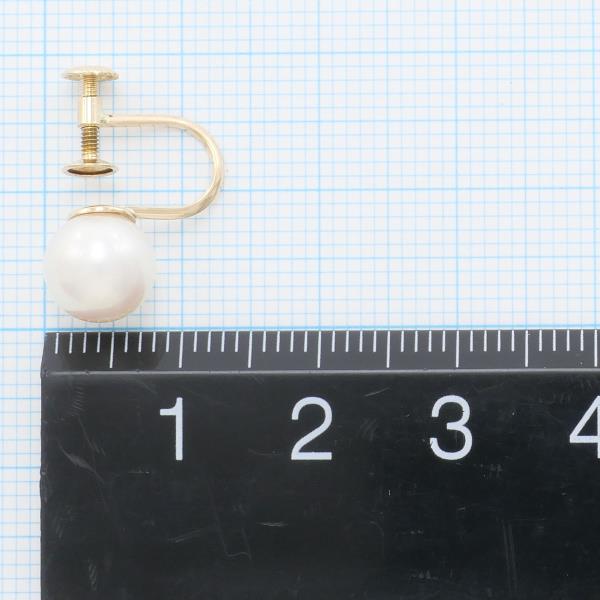 18K Yellow Gold Pearl Earrings for Women - Elegant Stud Earrings with Freshwater Pearls - Perfect for Weddings, Parties & Special Occasions