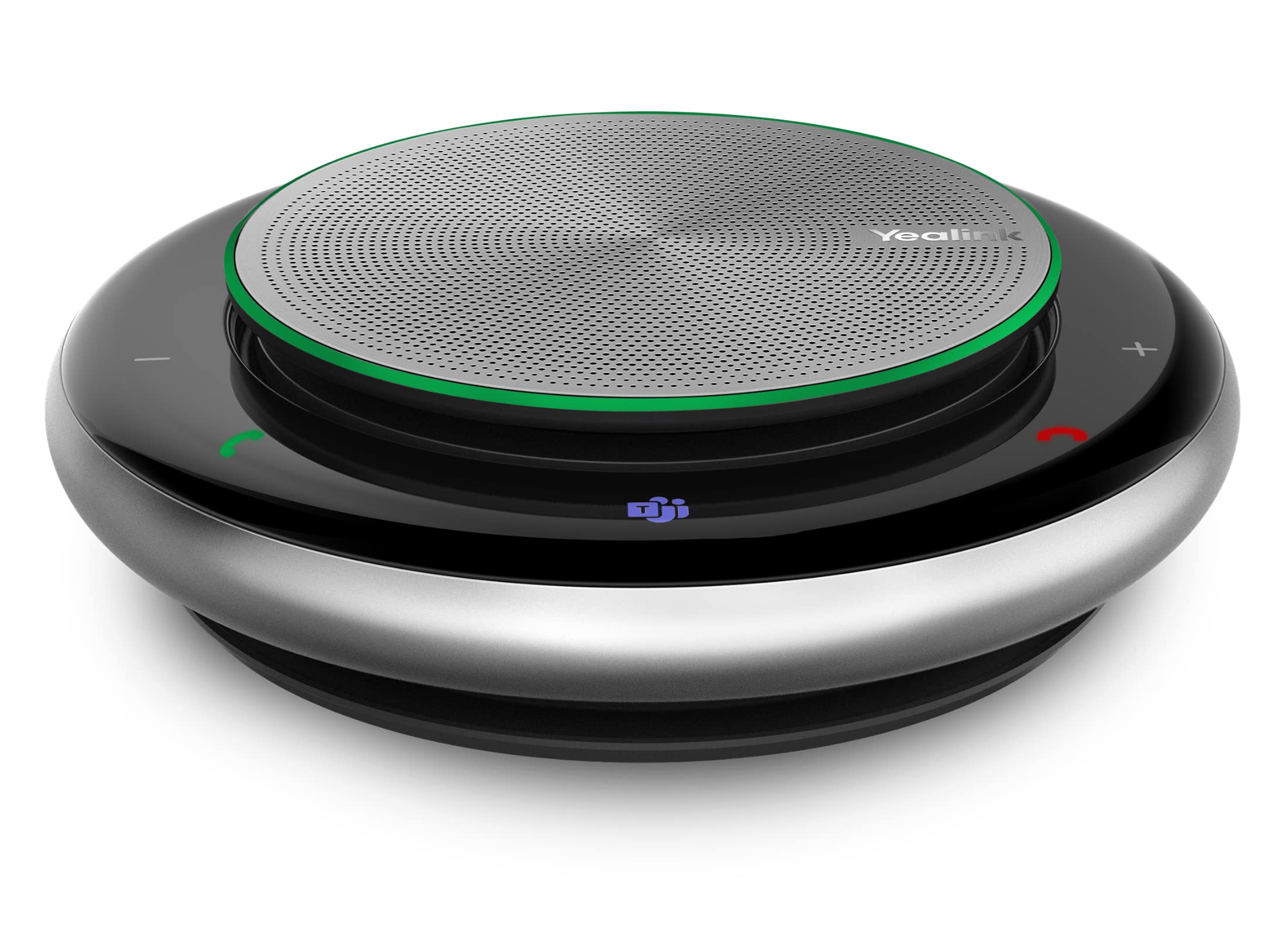 Yealink CP900 Bluetooth Speakerphone - USB Conference Speaker with Microphone, Teams Certified, Wireless, Enhanced Noise Reduction, 360° Voice Pickup (Dongle Not Included) - Perfect for Home Office, Remote Meetings & Video Conferencing