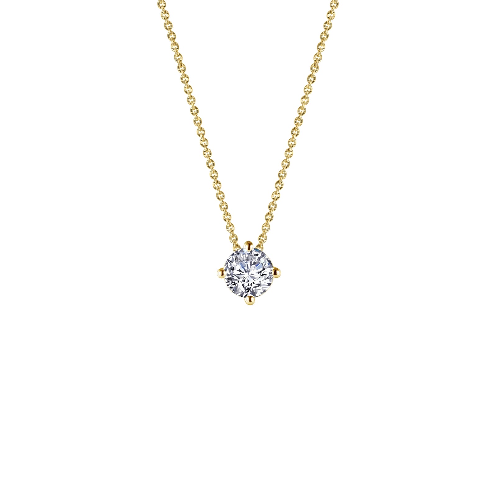0.65 CTW Solitaire Diamond Necklace for Women - Elegant Pendant Jewelry Gift for Anniversary, Wedding & Special Occasions