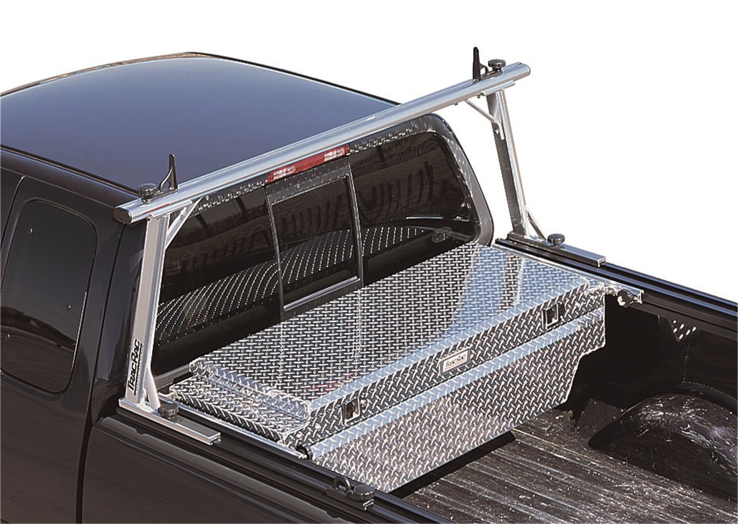 Thule TracRac SR Toolbox Mount Kit - Heavy Duty Truck Bed Toolbox Mounting System for Secure Storage | Perfect for Pickup Trucks, Work Vans & Off-Road Adventures