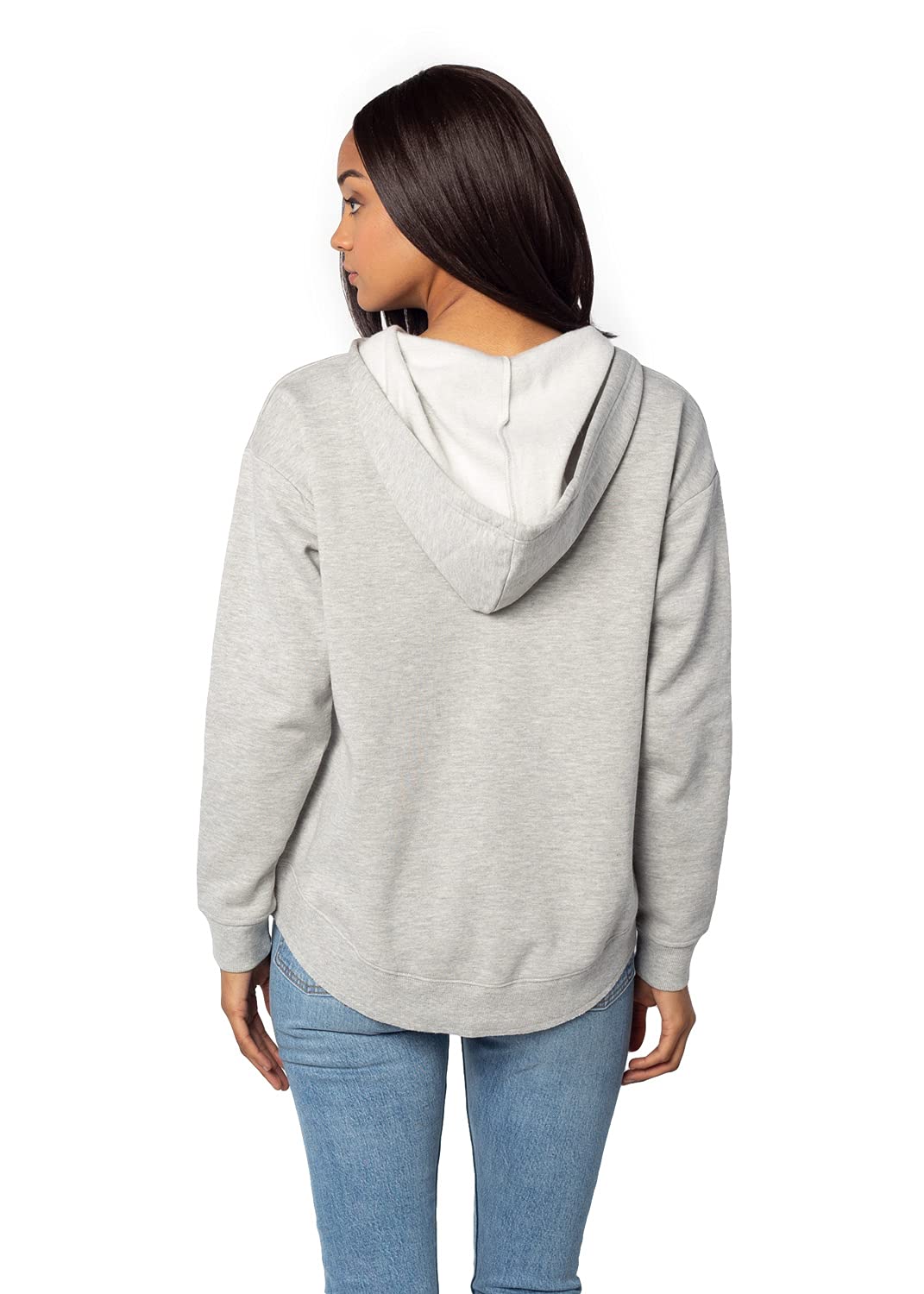 Chicka-D Women's Cozy Fleece Hoodie for Work from Home & Lounge - Soft Pullover Sweatshirt for Remote Work, Relaxing & Casual Wear