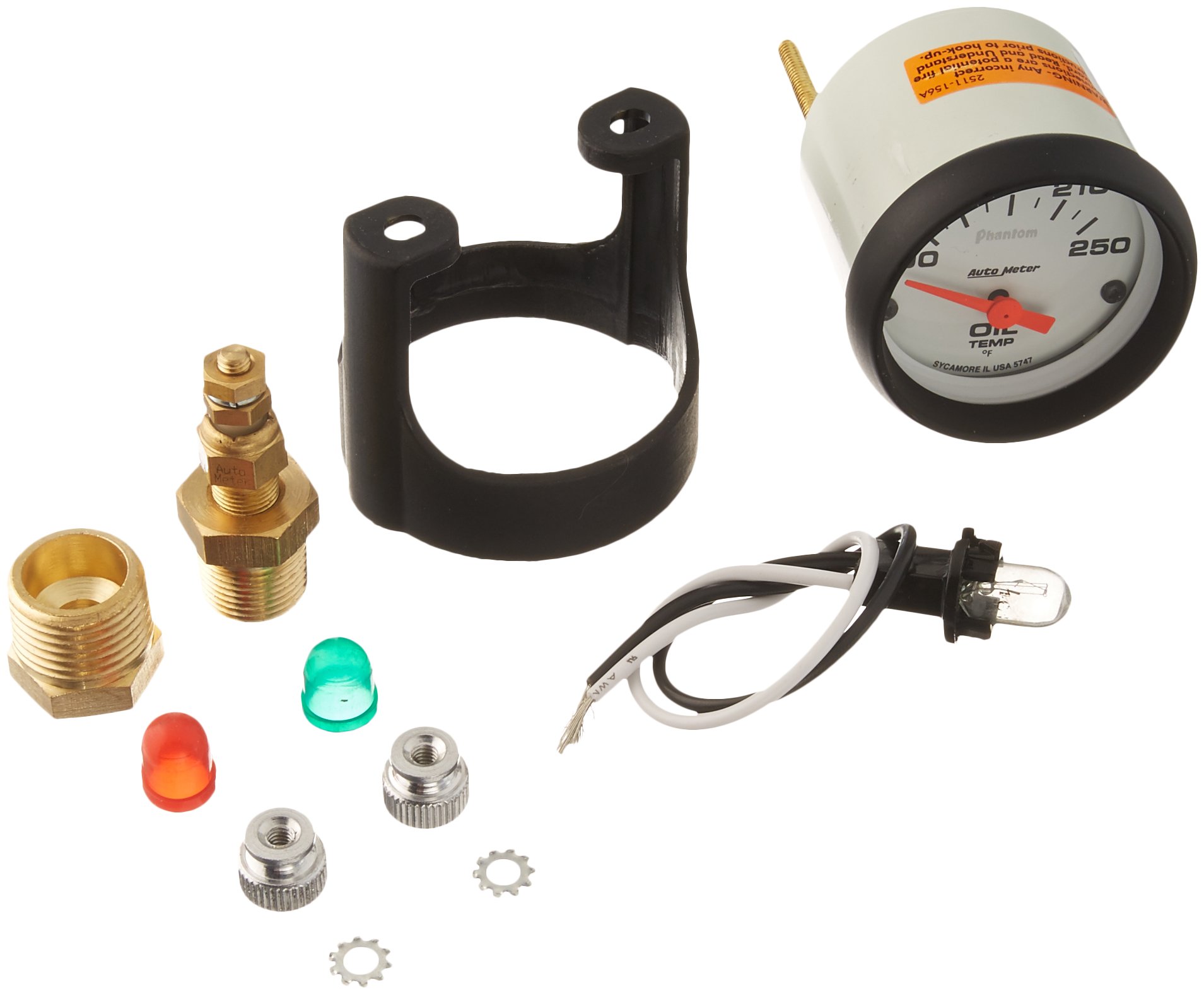 Auto Meter 5747 Electric Oil Temperature Gauge - 2-1/16