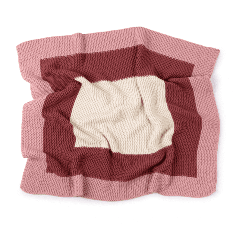 Zandino William Square Knit Blanket - Soft & Cozy Throw Blanket for Couch, Bed, Sofa - Perfect for Winter, Home Decor, Gifts