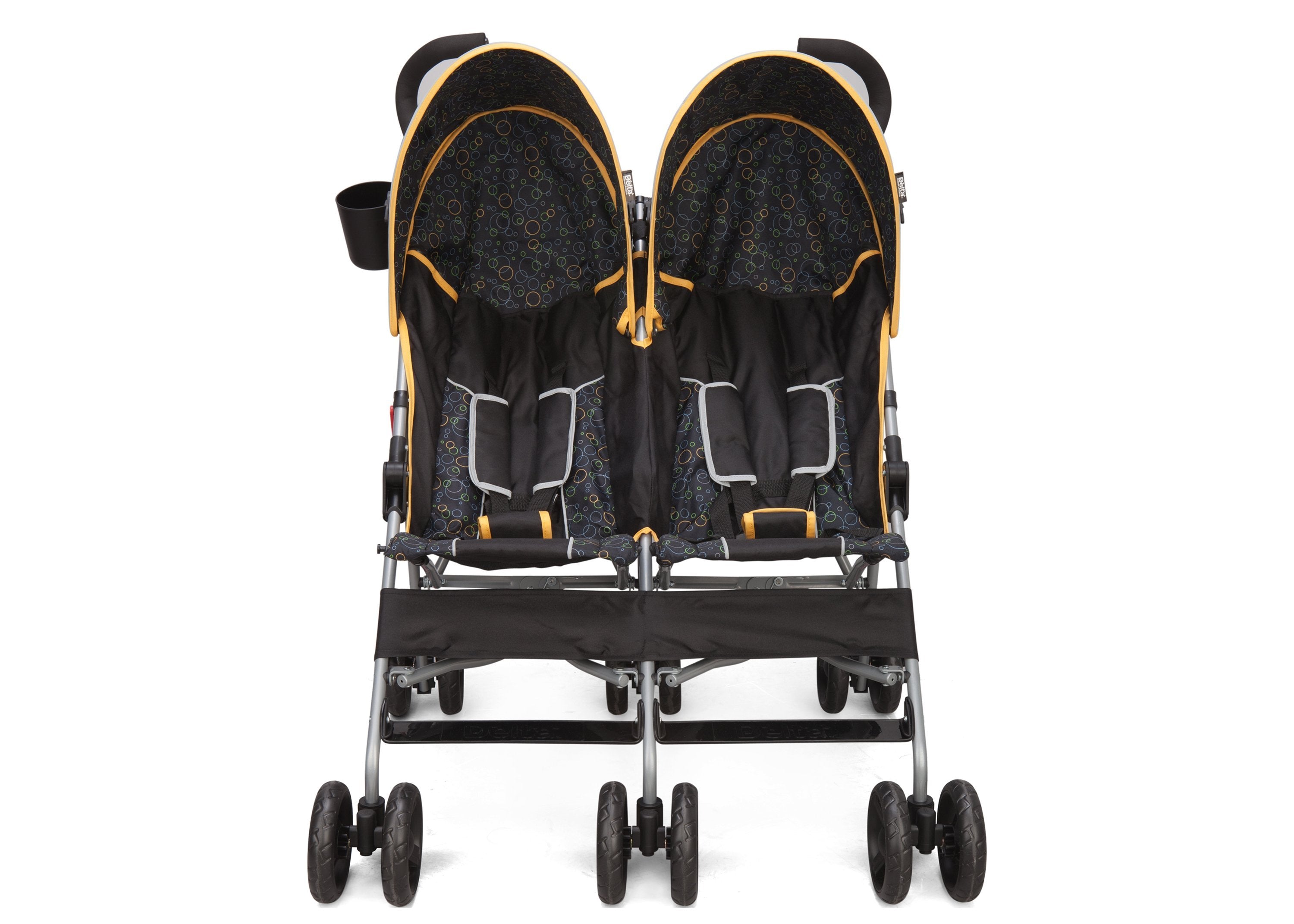 LX Side by Side Double Stroller for Twins - Lightweight & Compact Design for Easy Maneuvering - Perfect for Shopping, Travel, and Outdoor Adventures