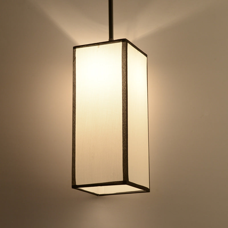 Modern Christiane Fabric Pendant Light - Elegant Handmade Linen Shade for Dining Room, Kitchen Island & Bedroom Lighting - Dimmable Hanging Light Fixture with Natural Texture