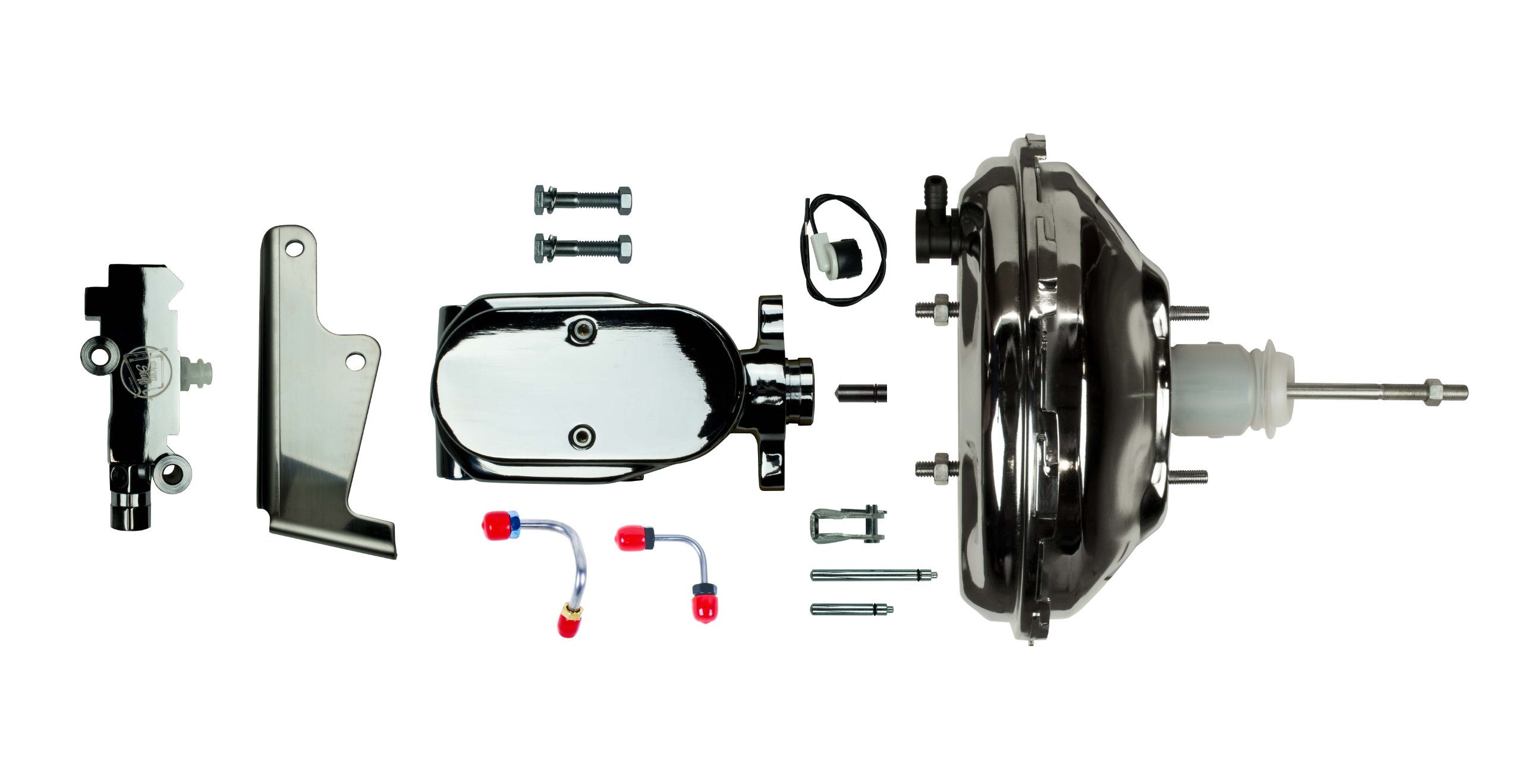 The Right Stuff J10035672 Chrome Upper Disc/Disc Universal Brake Assembly - Perfect for Classic Car Restoration & Performance Upgrades