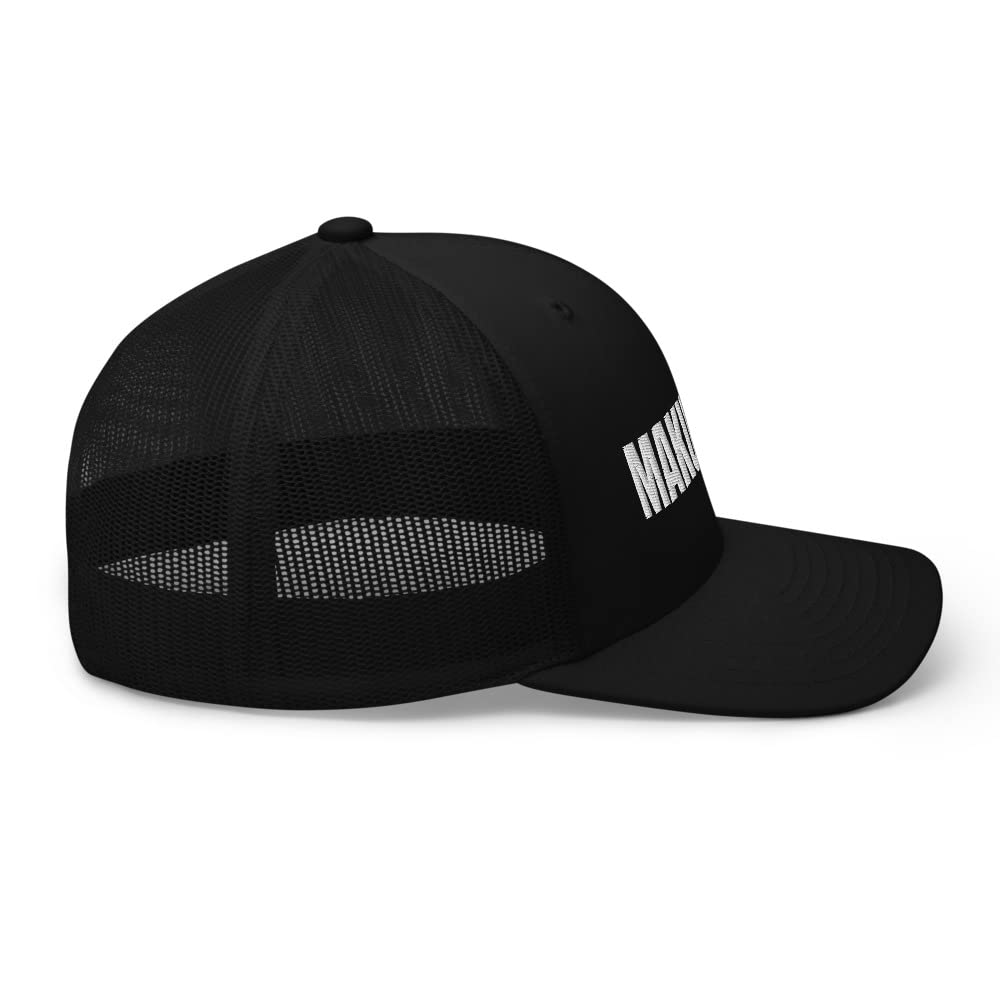 Stylish Hawaiian Snapback Trucker Hat for Women - Perfect Mother's Day Gift with 'Makuahine' (Mother in Hawaiian) Design - Great for Beach Outings, Summer Vacations & Casual Wear