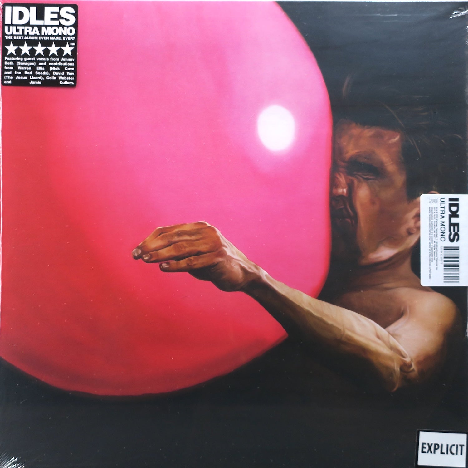 IDLES 'Ultra Mono' Vinyl LP Record - Limited Edition Alternative Rock Music Album for Vinyl Collectors & Music Lovers - Perfect for Home Listening, Gifts & Record Collections